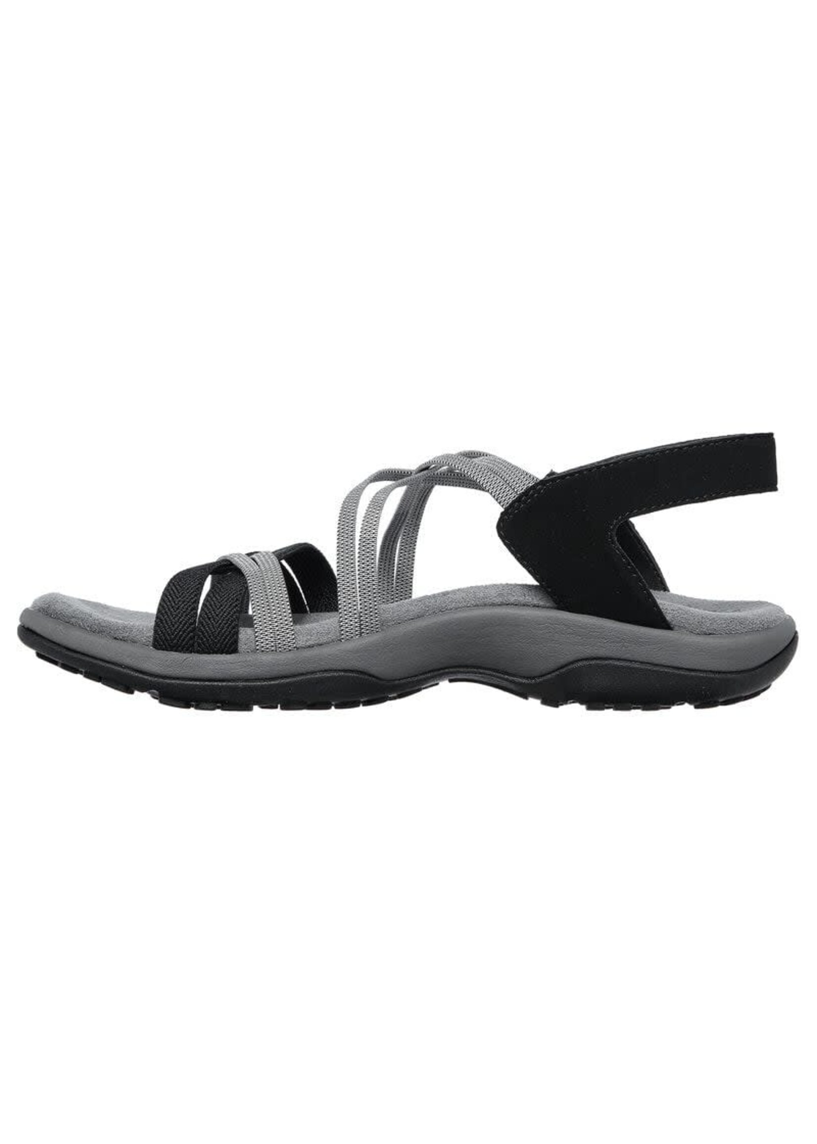Skechers Women's Stretch Fit Reggae Slim Takes Two 163112/BKCC Black/Charcoal