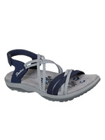 Skechers Women's Stretch Fit Reggae Slim Takes Two 163112/NVY Navy Blue