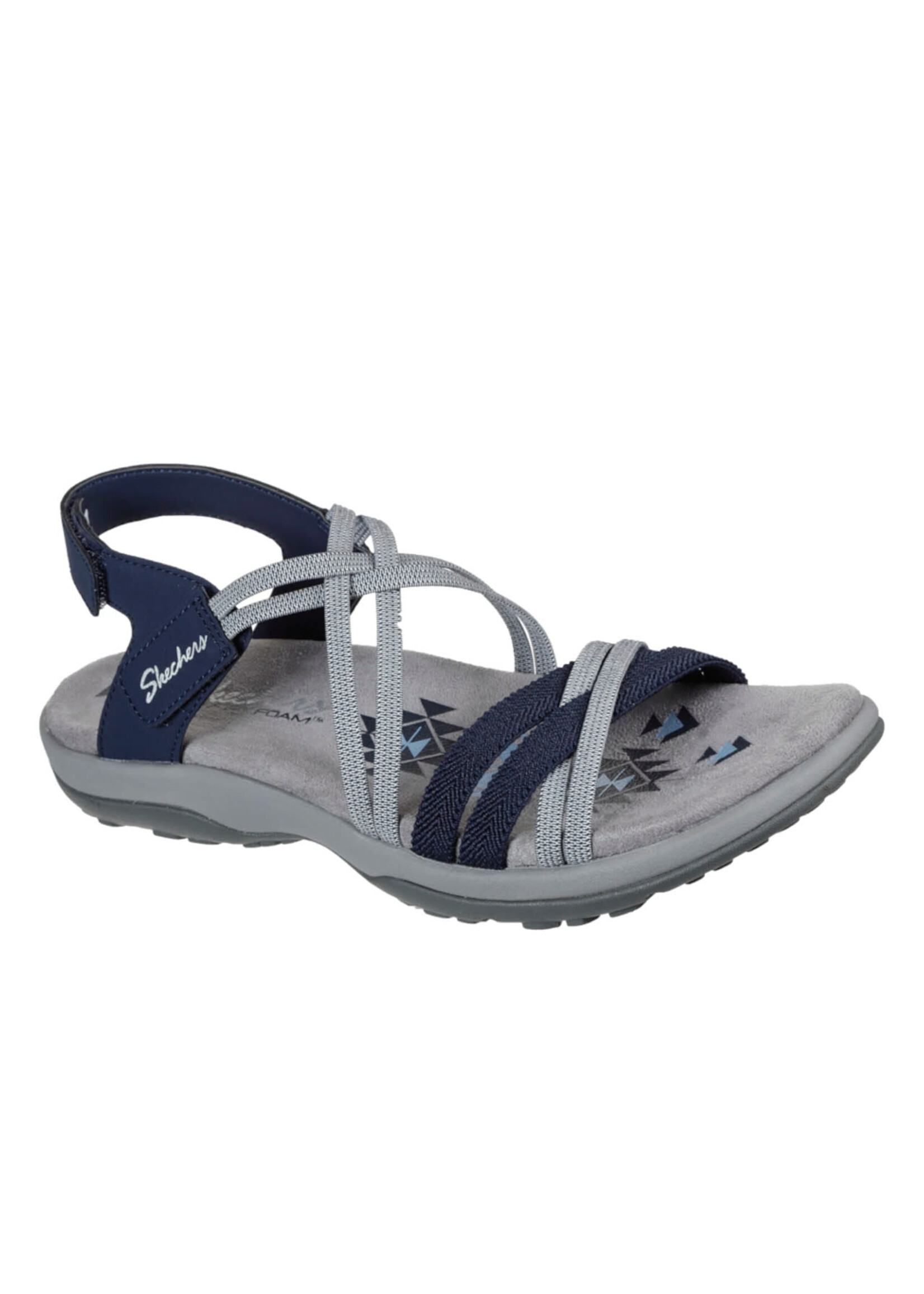 Skechers Women's Stretch Fit Reggae Slim Takes Two 163112/NVY Navy Blue