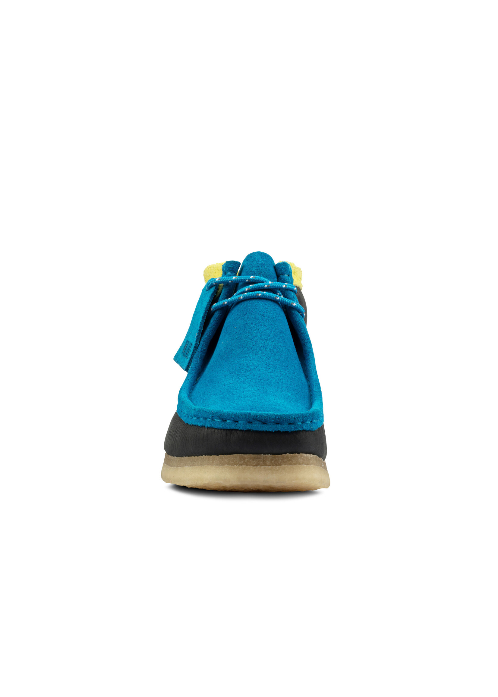 Clarks Wallabee Boot Blue Ink Combi