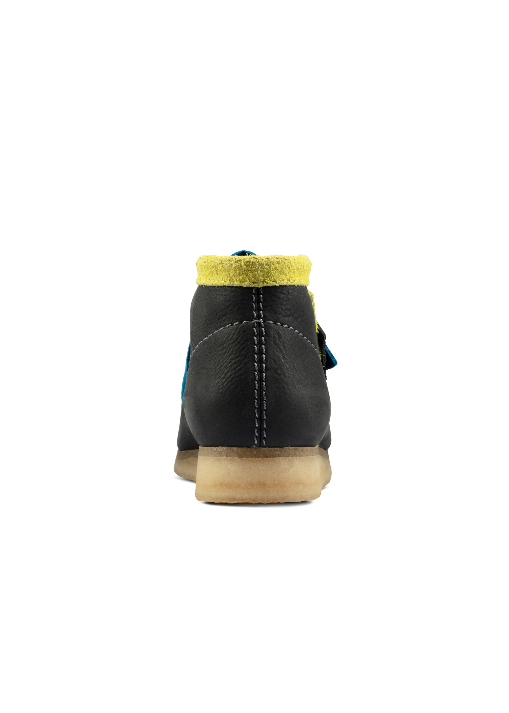 Clarks Mens Wallabee Boot 26163073 Blue Ink Combi