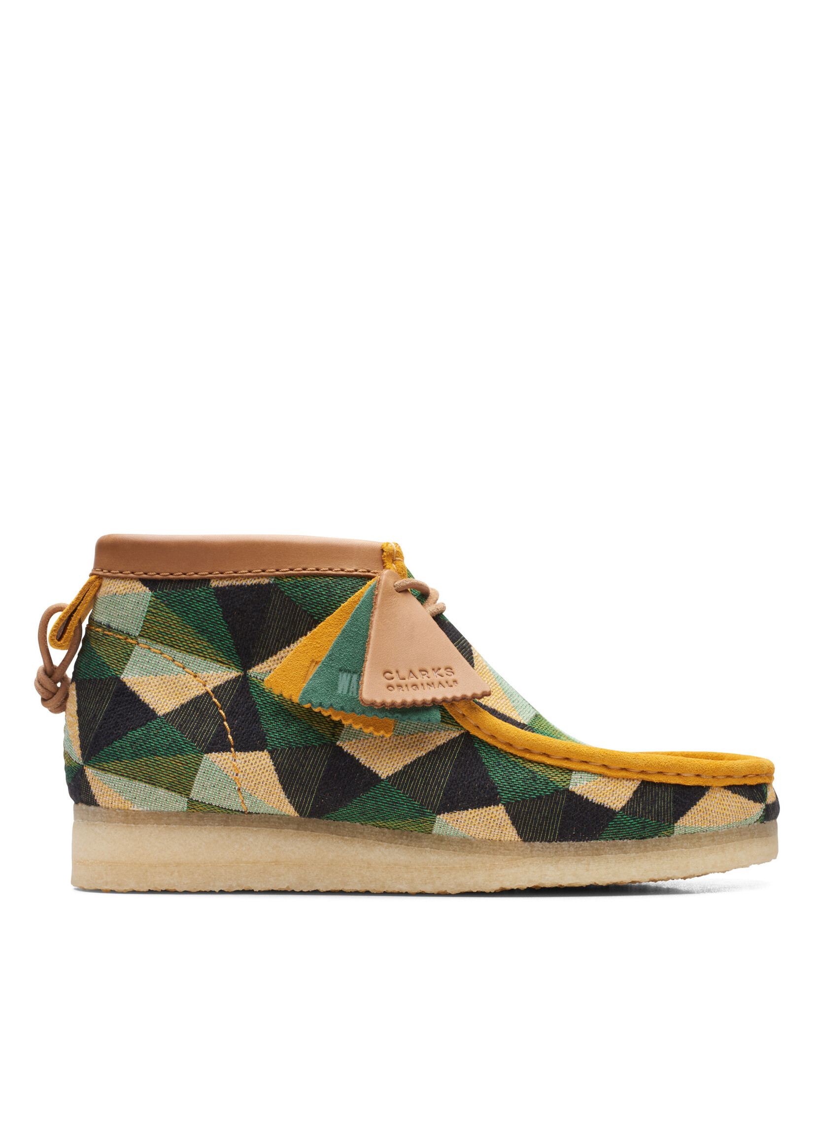 Clarks Men's Original Wallabee Boot Multicolour Green 26165732