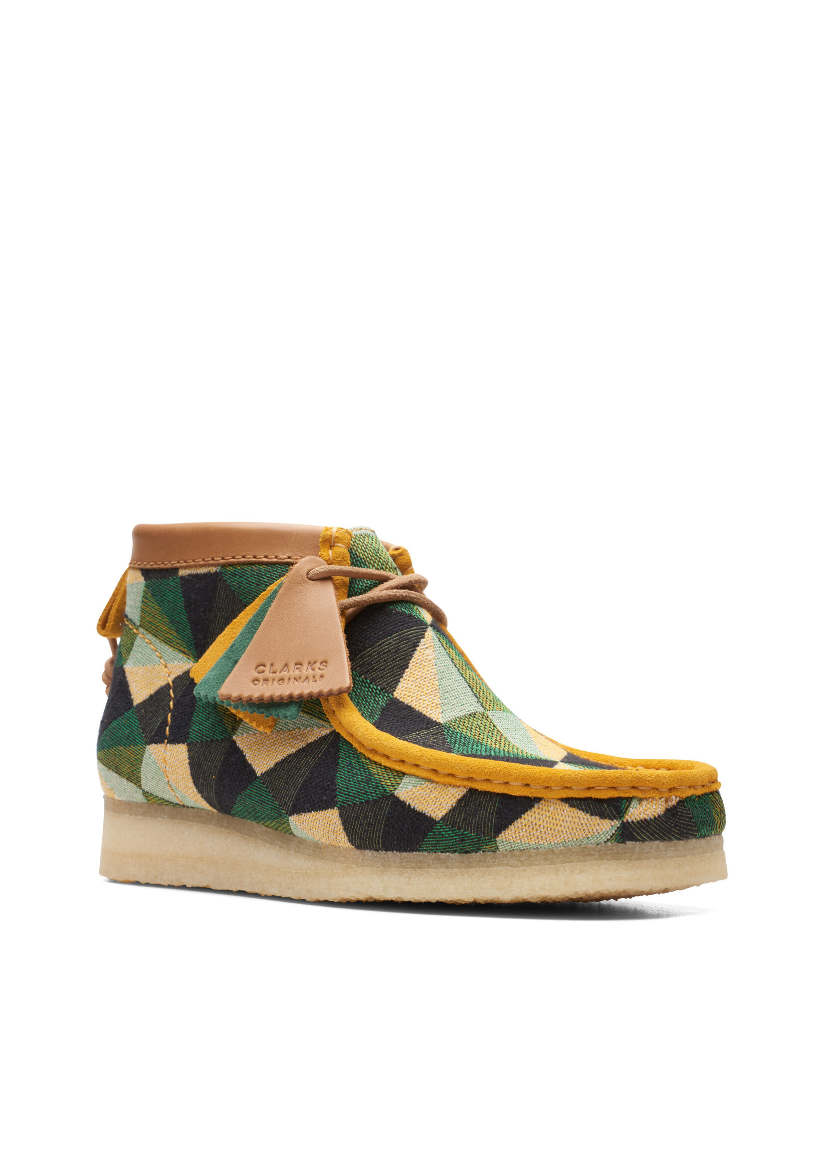 Clarks Men's Original Wallabee Boot Multicolour Green 26165732