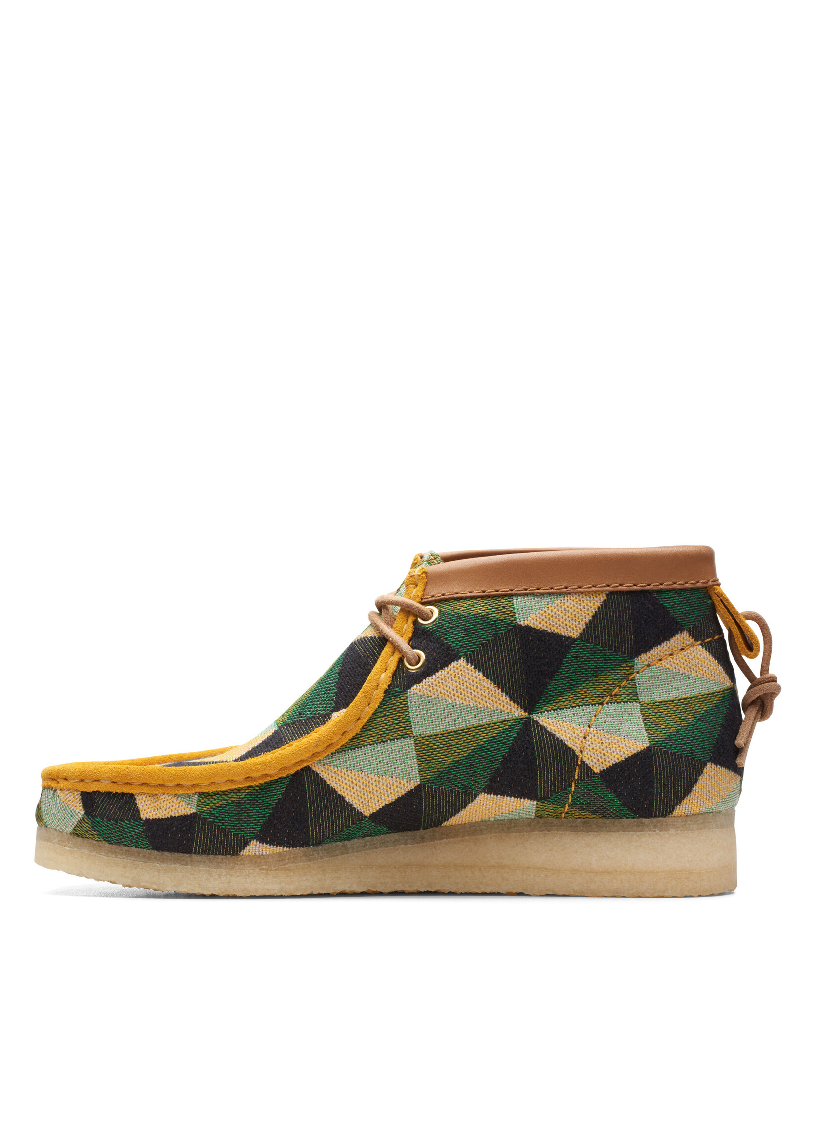 Clarks Men's Original Wallabee Boot Multicolour Green 26165732
