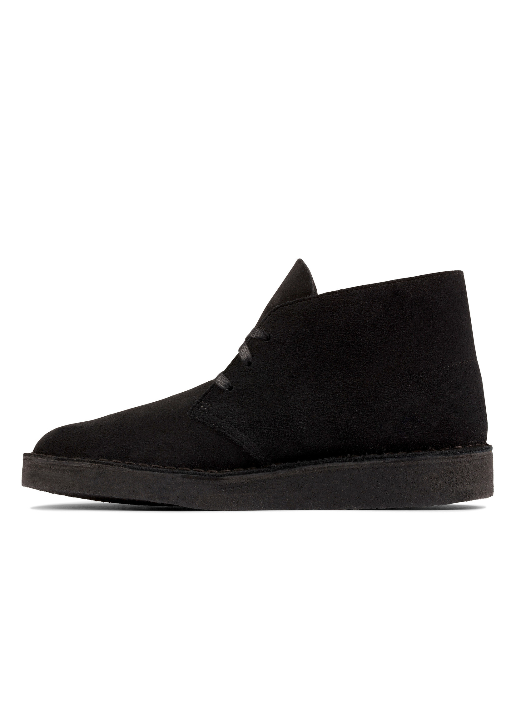 Clarks Desert Coal Black Suede
