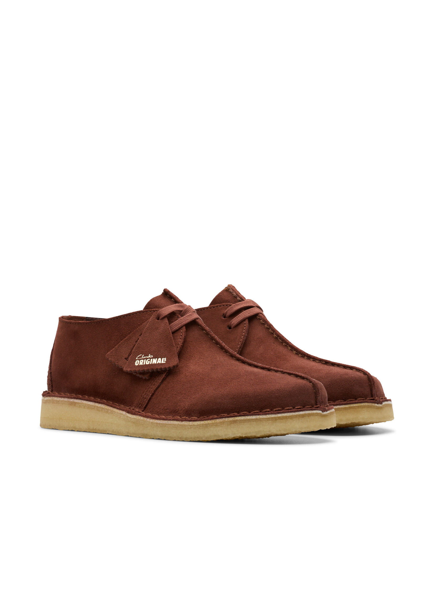 Clarks Men's Originals Desert Trek Dark Rust Brown 26177745