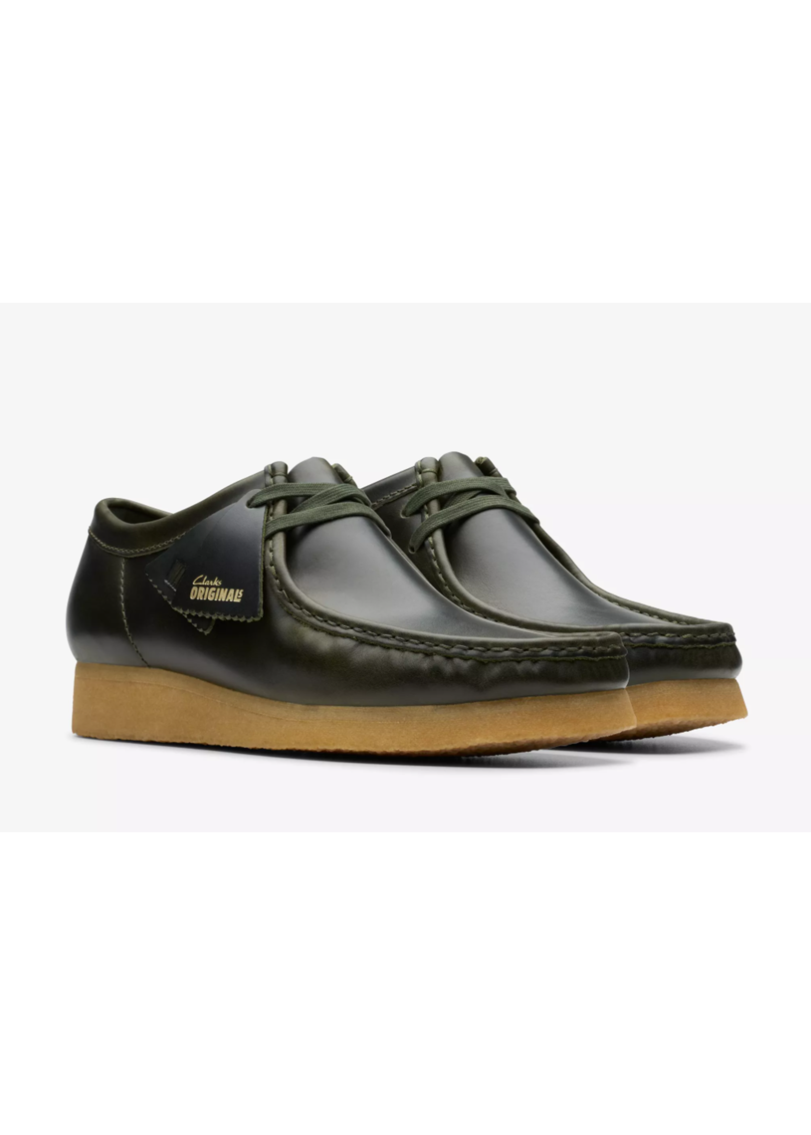 Leather wallabees shoes sales