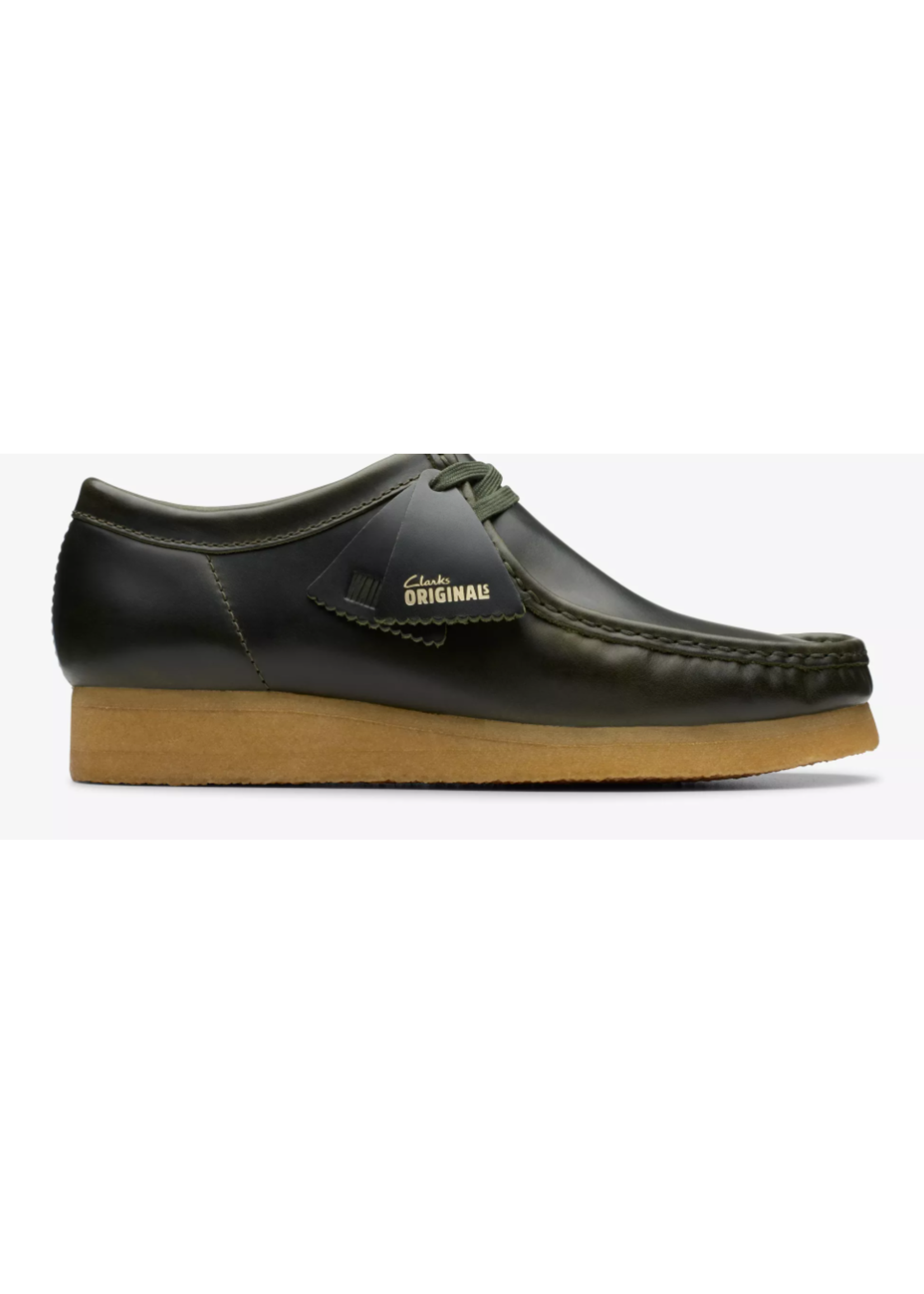 Clarks Men's Originals Wallabee Forest Green Leather 26179193
