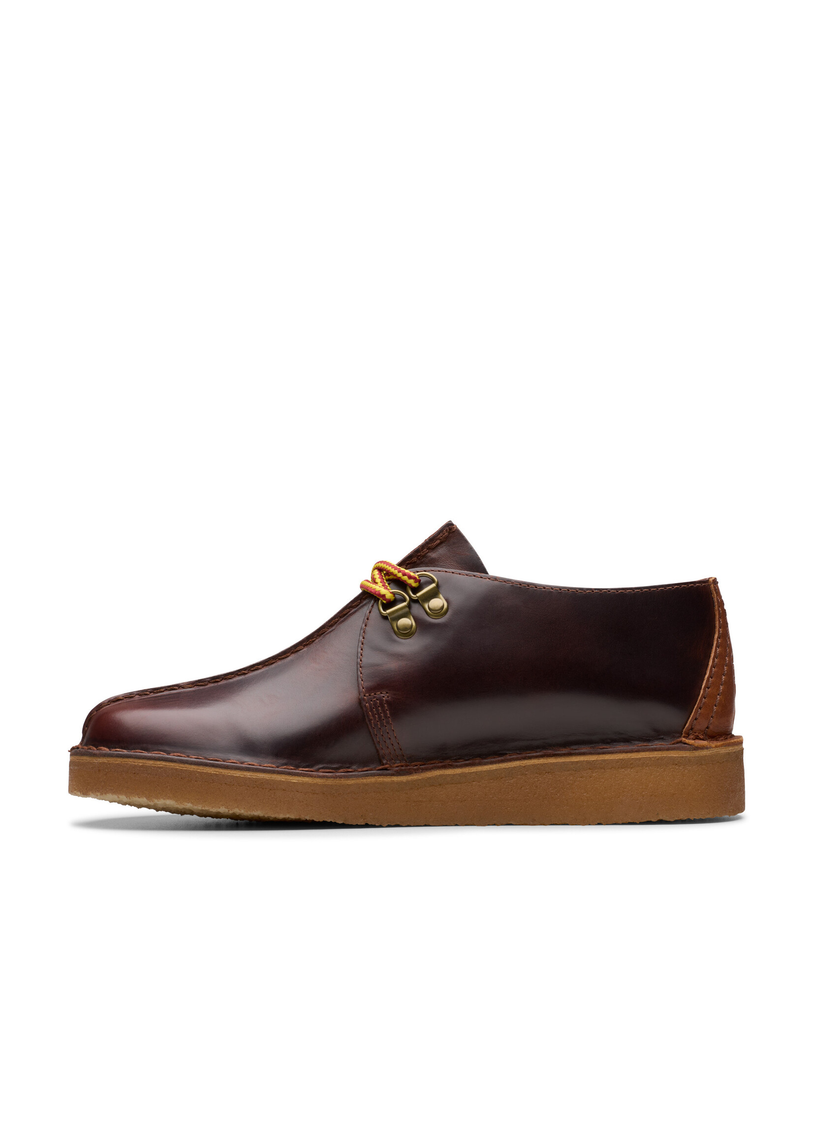 Clarks Men's Originals Desert Trek Hiker Burgandy Red Leather 26178208