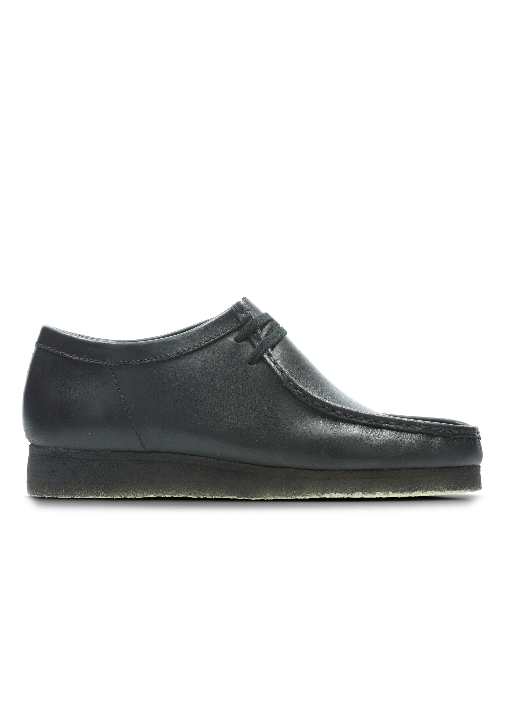 Mens clarks wallabees black hotsell