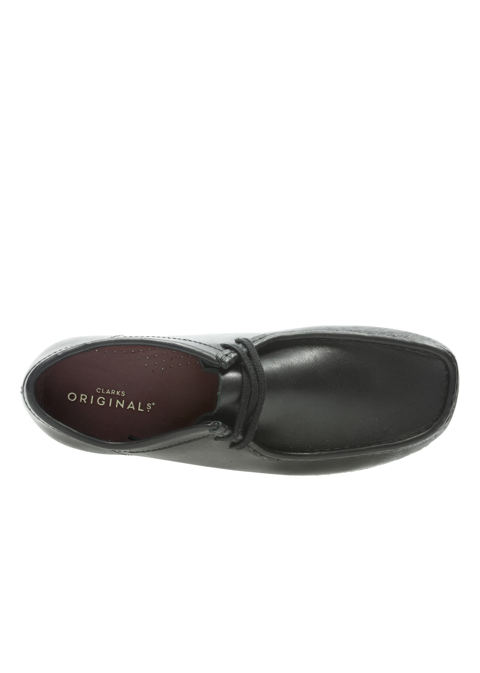 Clarks Men's Clarks Orignal Wallabee Black Leather