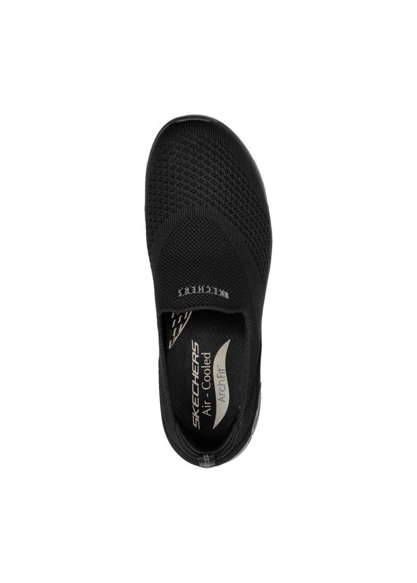 Skechers Women's, Arch Fit Refine - Don't Go Slip-On Black 104164/BBK