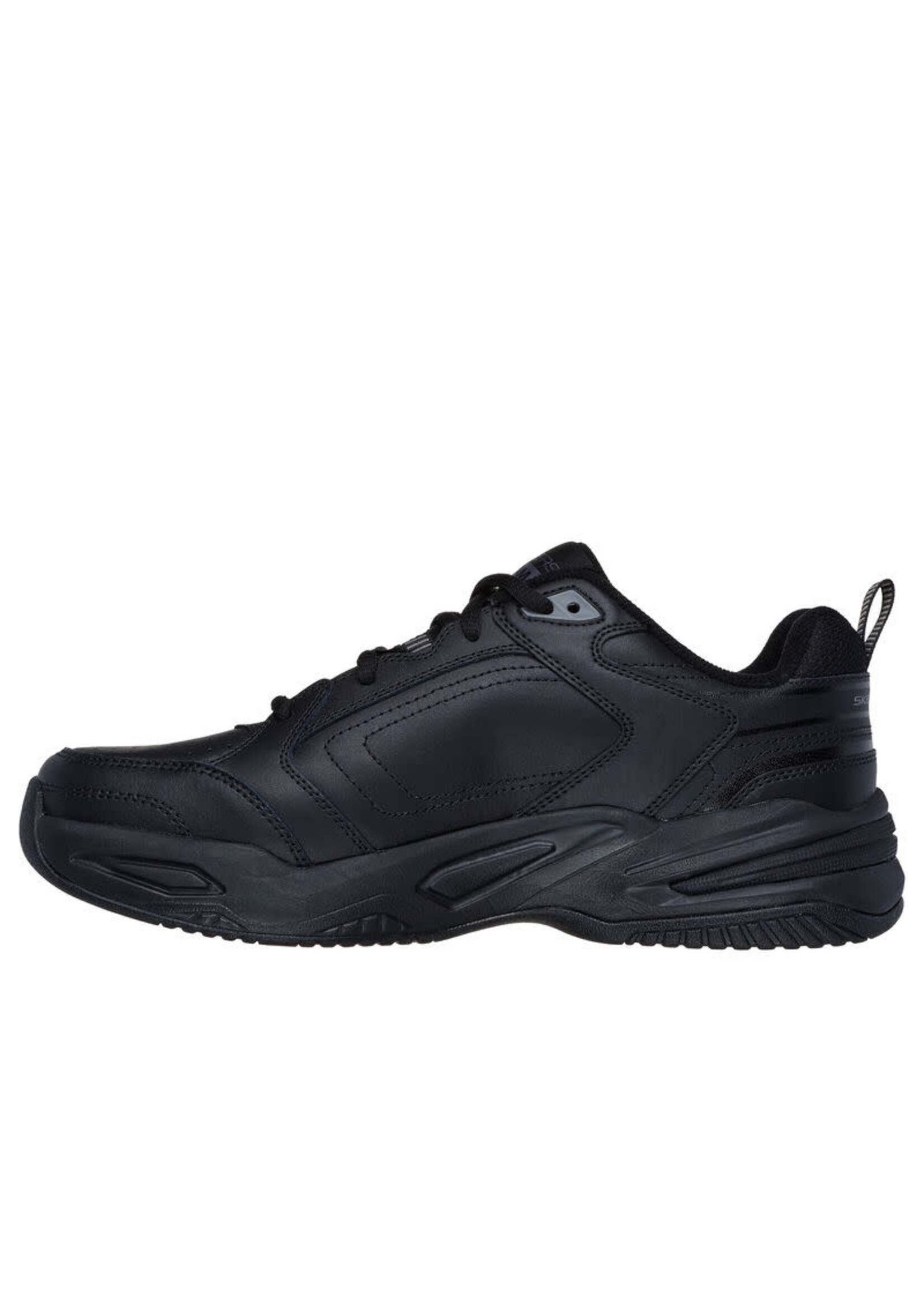 Skechers Men's Relaxed Fit: Durham - Delck 232730WW/BBK Black Extra Wide Fit