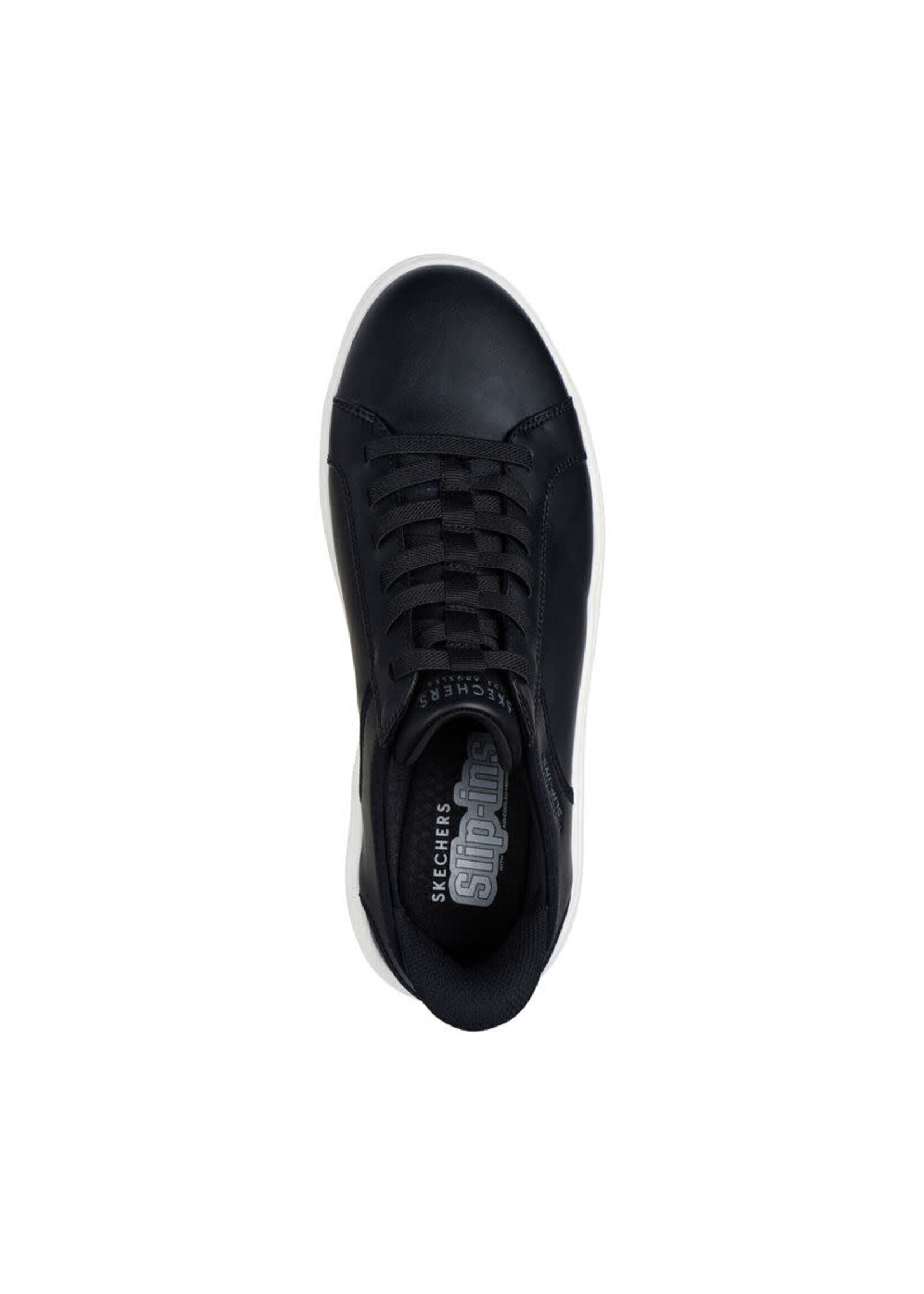Skechers Men's Memory Foam Hands Free Slip-Ins Court Break -Double Vented 183177/BLK Black