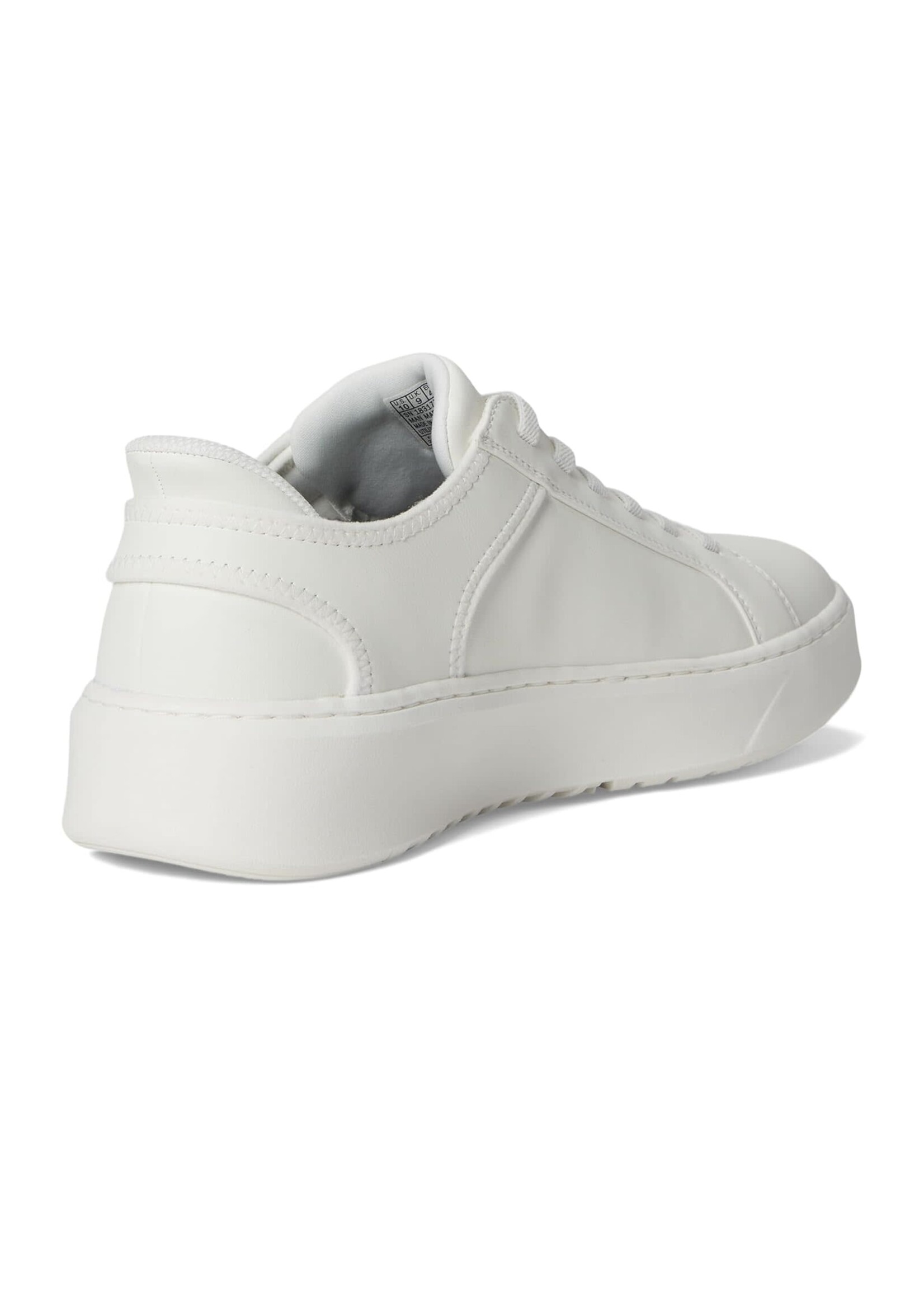 Skechers Men's Memory Foam Hands Free Slip-Ins Court Break -Double Vented 183177/WHT White