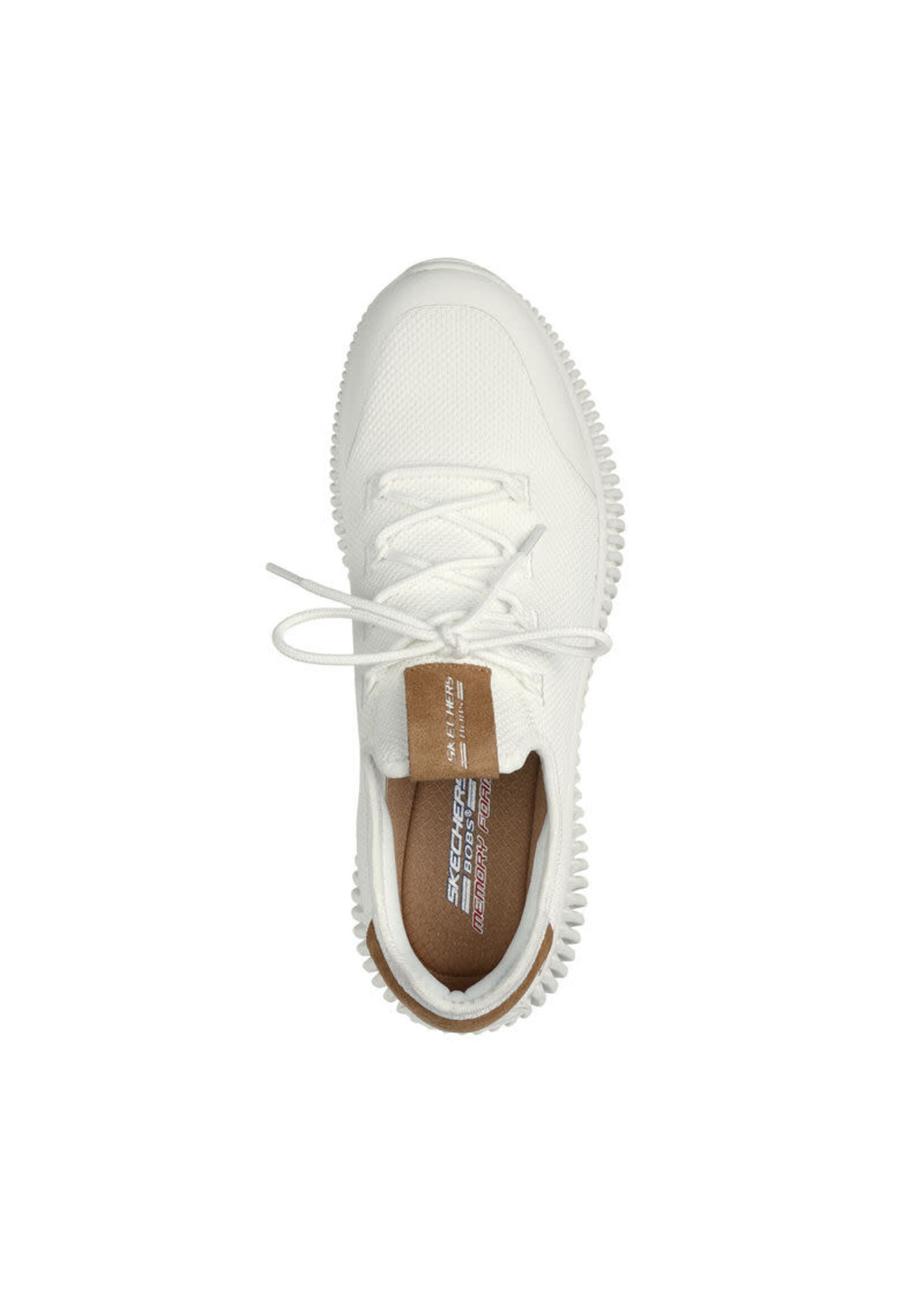 Skechers Men's Memory Foam Bobs Geo City Dapper 118173/OFF WT Off White