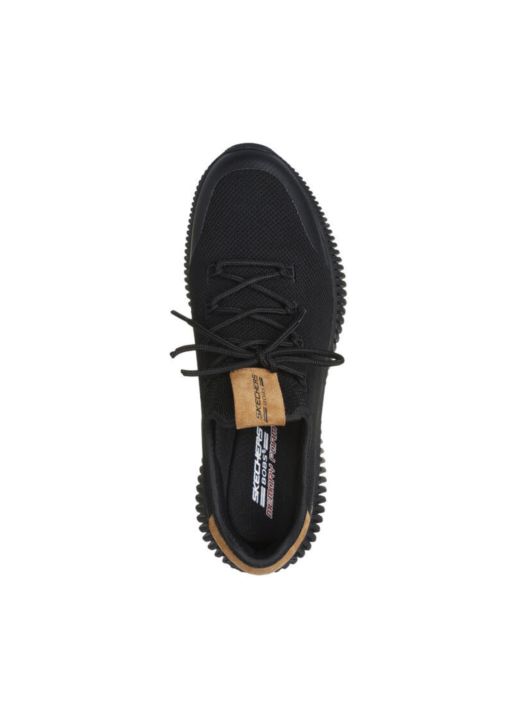 Skechers Men's Memory Foam Bobs Geo City Dapper 118173/BBK Black