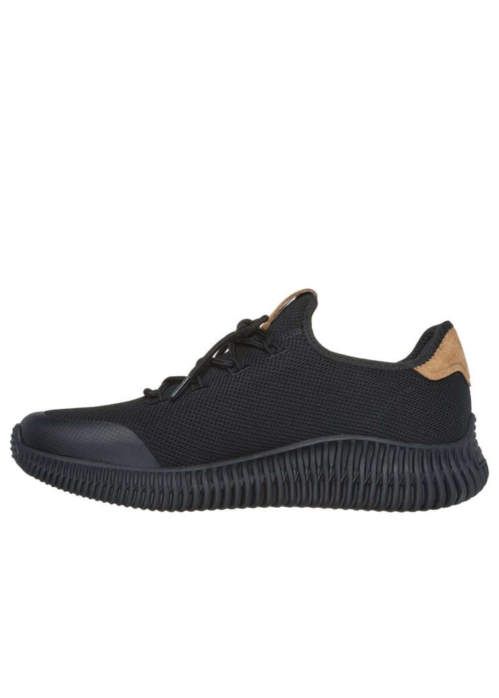Skechers Men's Memory Foam Bobs Geo City Dapper 118173/BBK Black