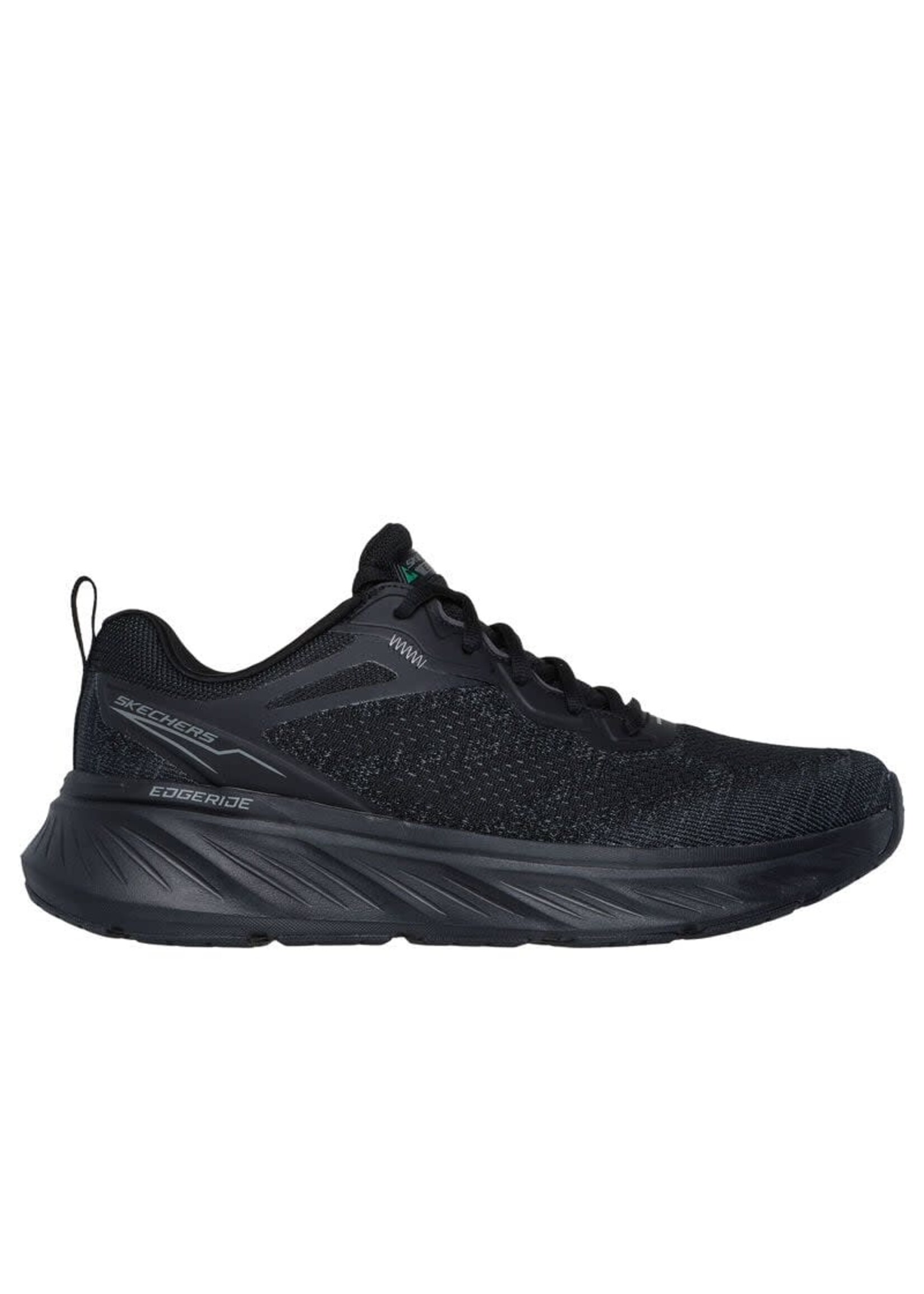 Skechers Men's Memory Foam Relaxed Fit: Edgeride - Exxo 232836/BBK Black