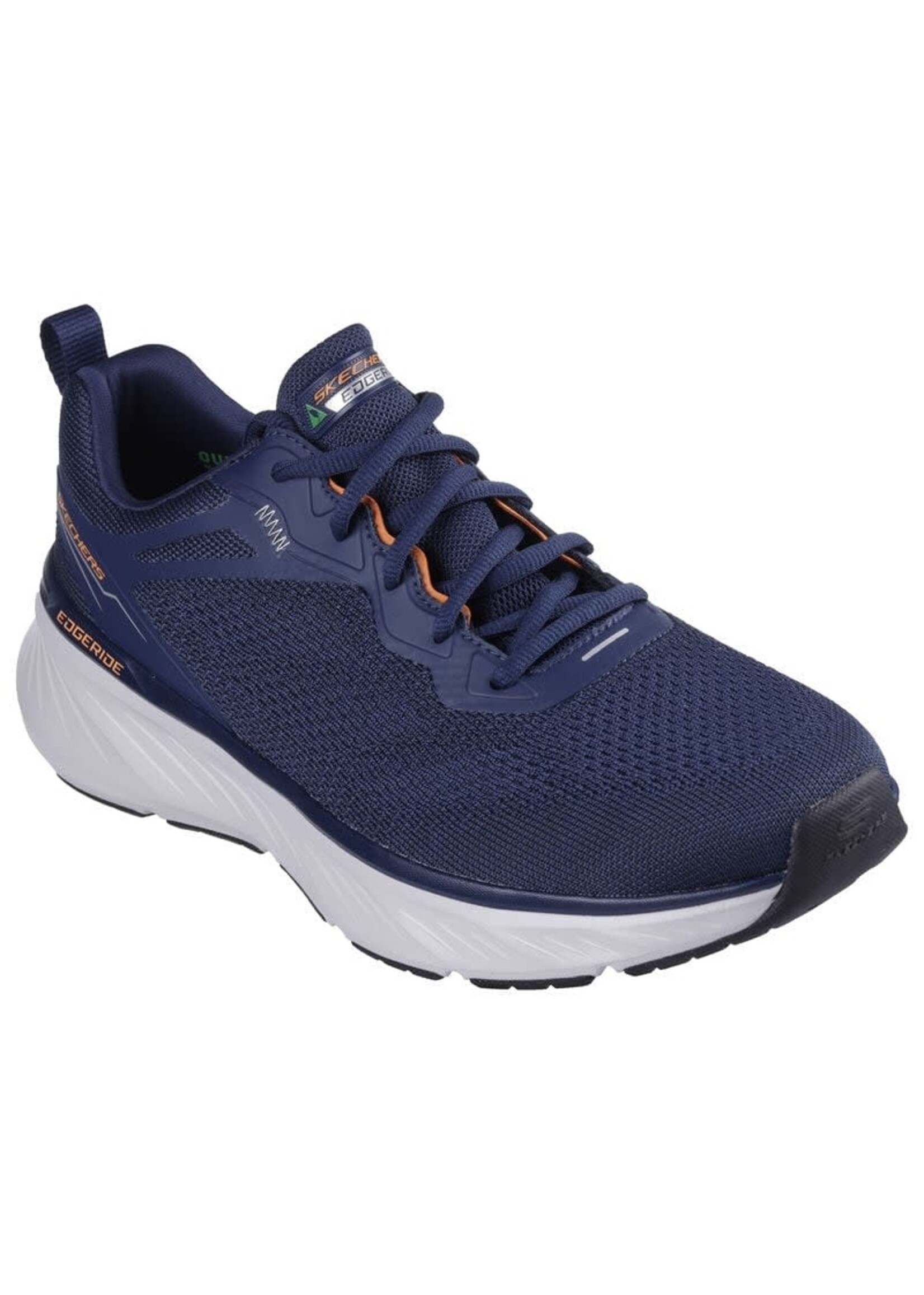 Skechers Men's Memory Foam Relaxed Fit: Edgeride - Exxo 232836/NVOR Navy/Orange