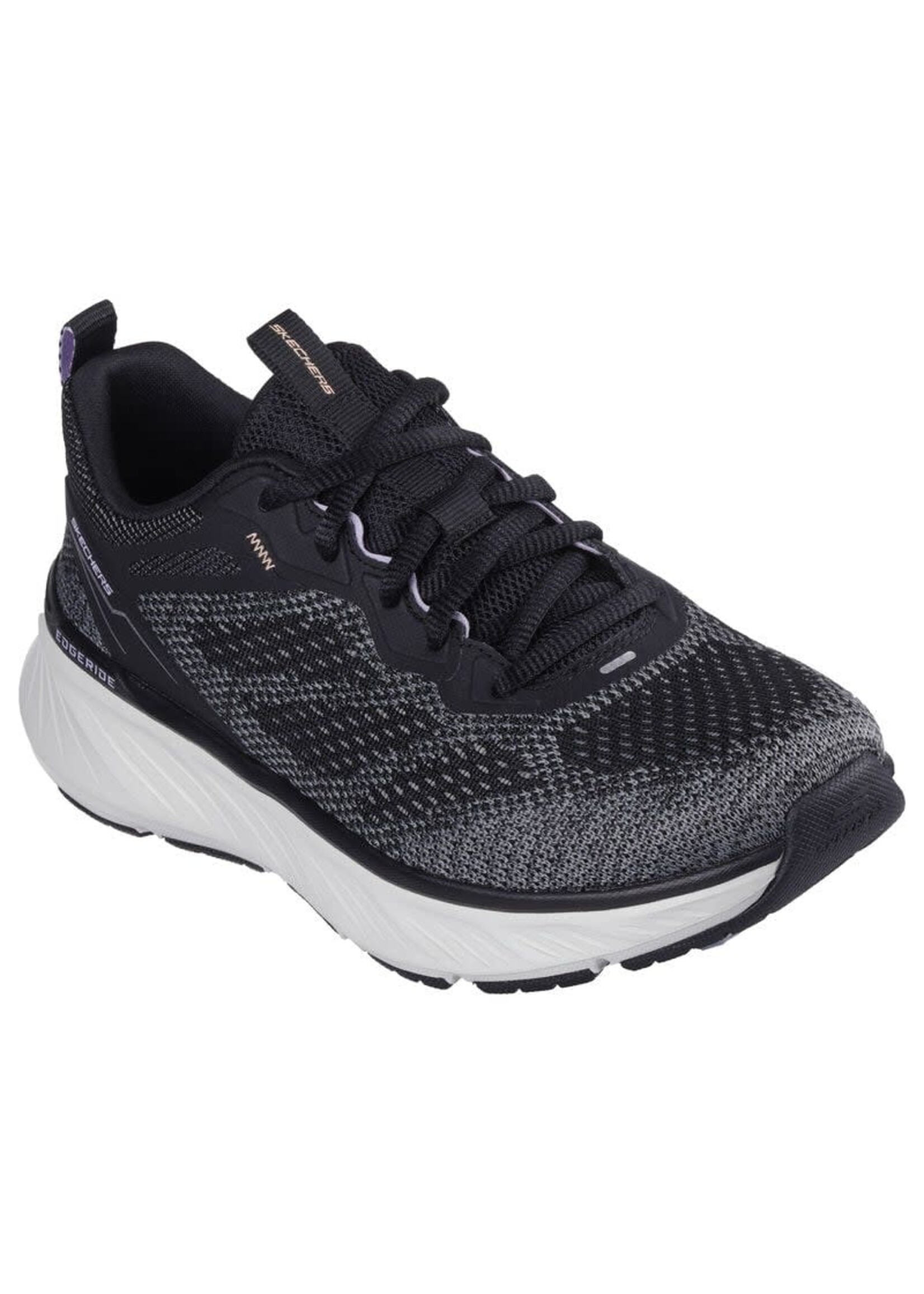 Skechers Women's Relaxed Fit: Edgeride - Power Flow 150471/BKLV Black/Lavender
