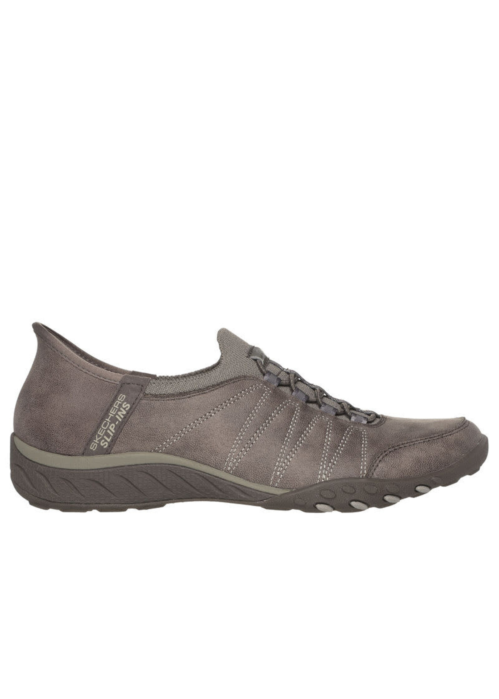 Skechers Women's Slip-ins: Breathe-Easy - Home-Body 100615/DKTP Dark Taupe