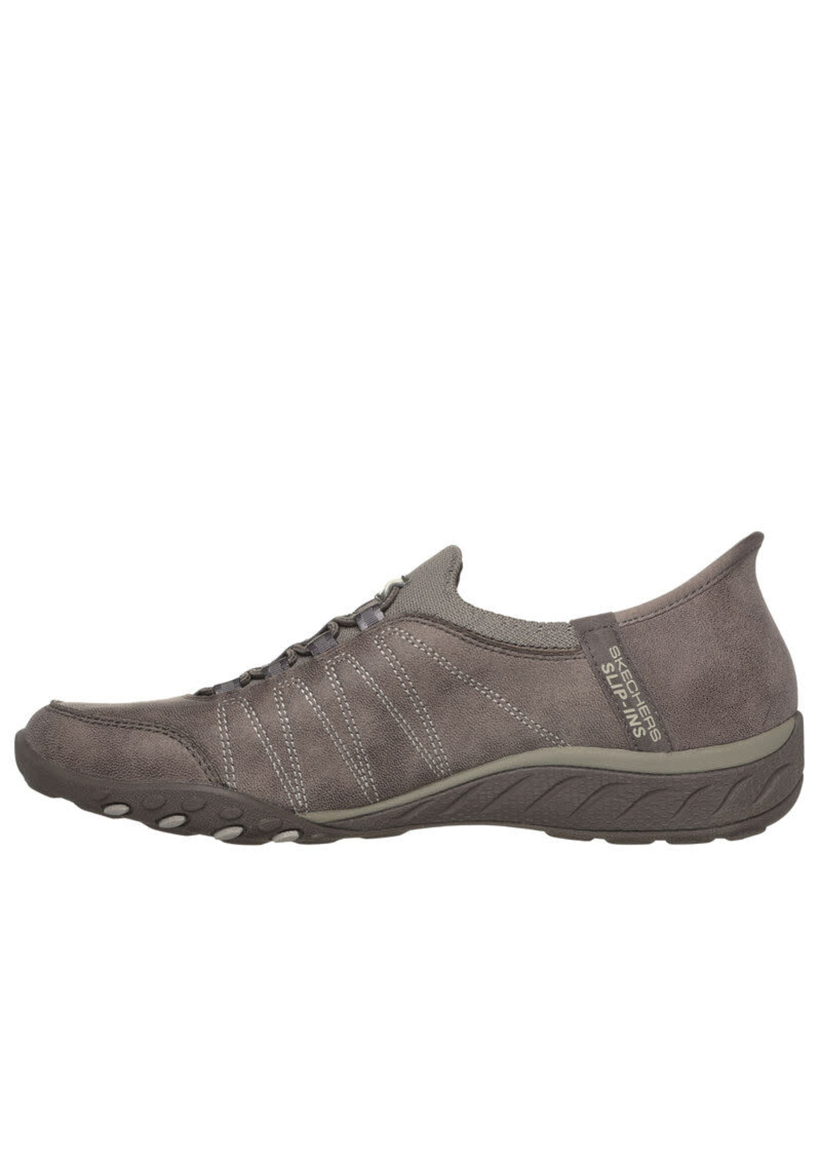 Skechers Women's Slip-ins: Breathe-Easy - Home-Body 100615/DKTP Dark Taupe