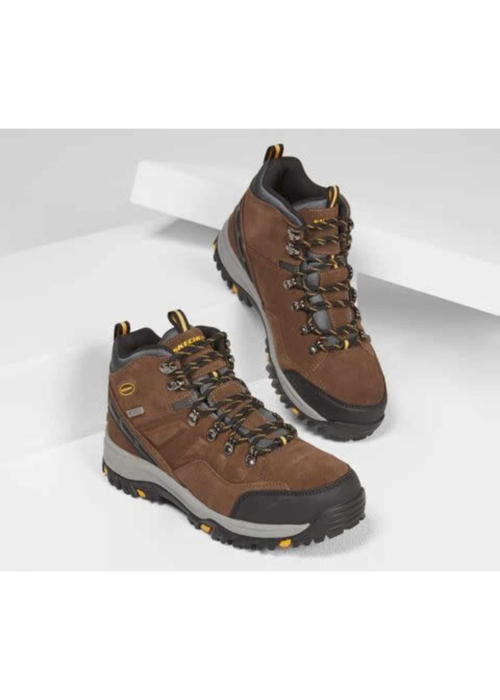 Skechers Men's Relment- Pelmo Boots Waterproof 64869 Khaki