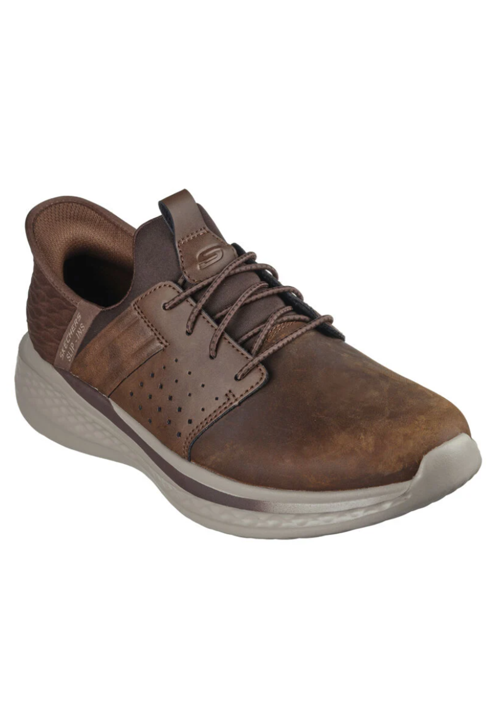 Skechers Men's Memory Foam Hands Free Slip-Ins Slade -Zachary 210828/CDB Dark Brown