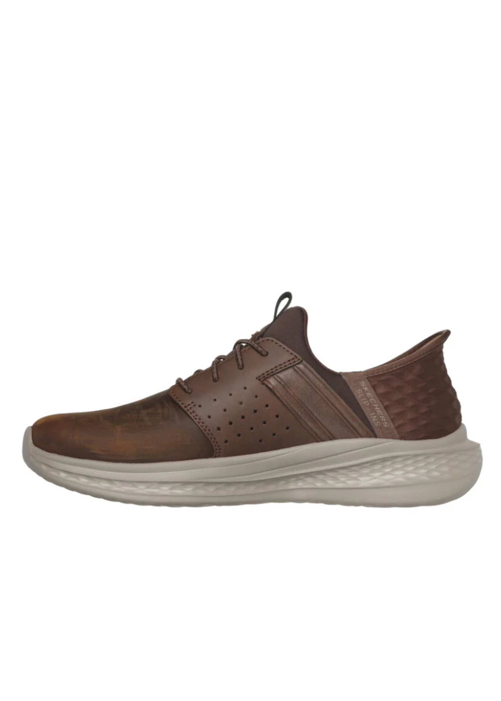 Skechers Men's Memory Foam Hands Free Slip-Ins Slade -Zachary 210828/CDB Dark Brown