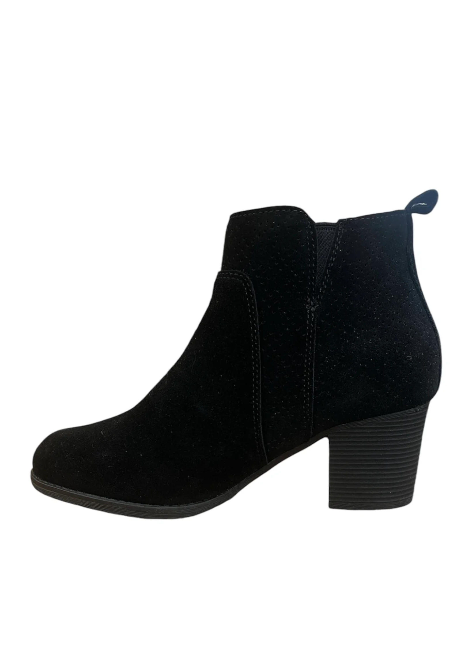 Skechers Women's Taxi-Out in Town Fashion Boot 168072/BBK Black Suede