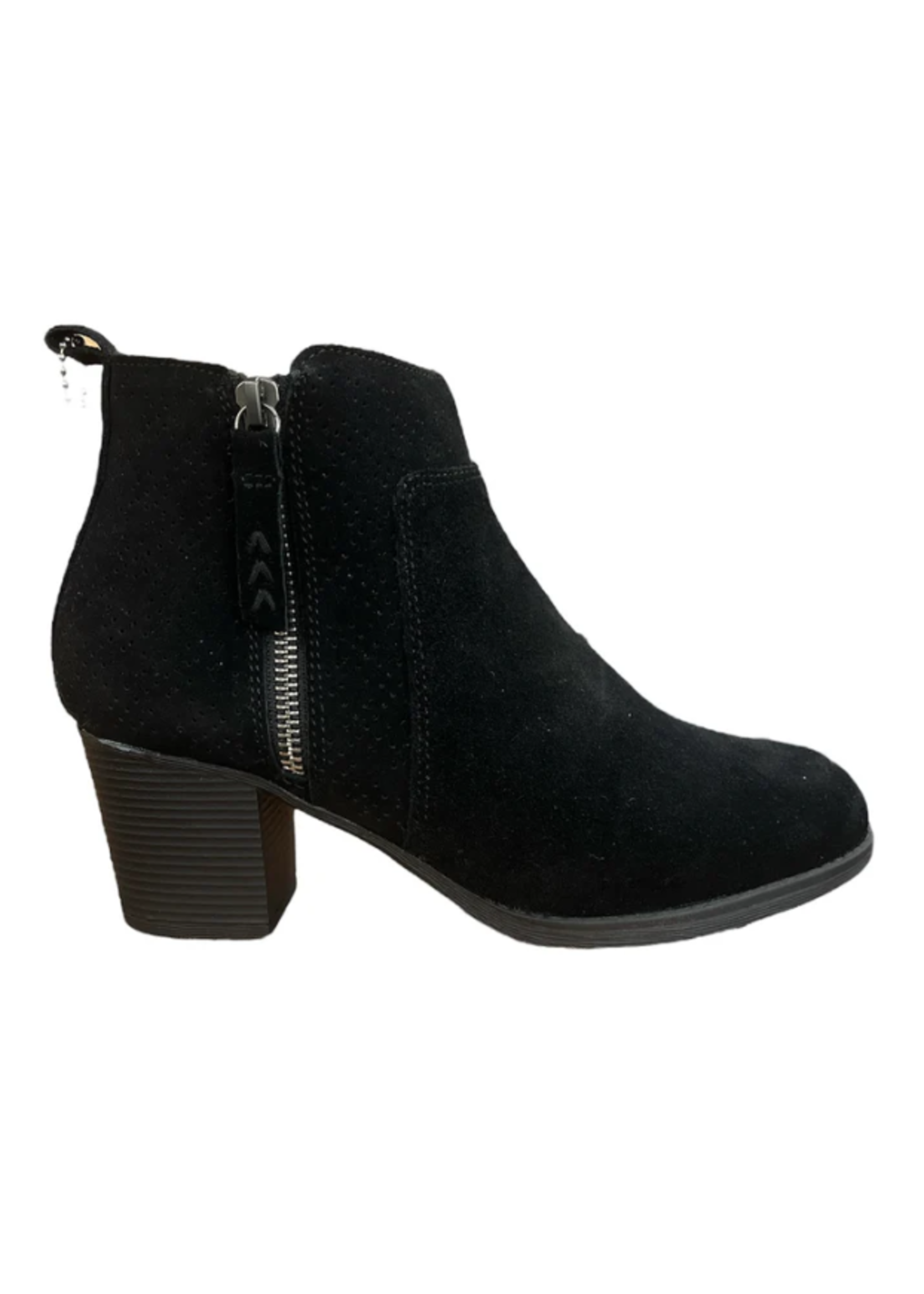 Skechers Women's Taxi-Out in Town Fashion Boot 168072/BBK Black Suede