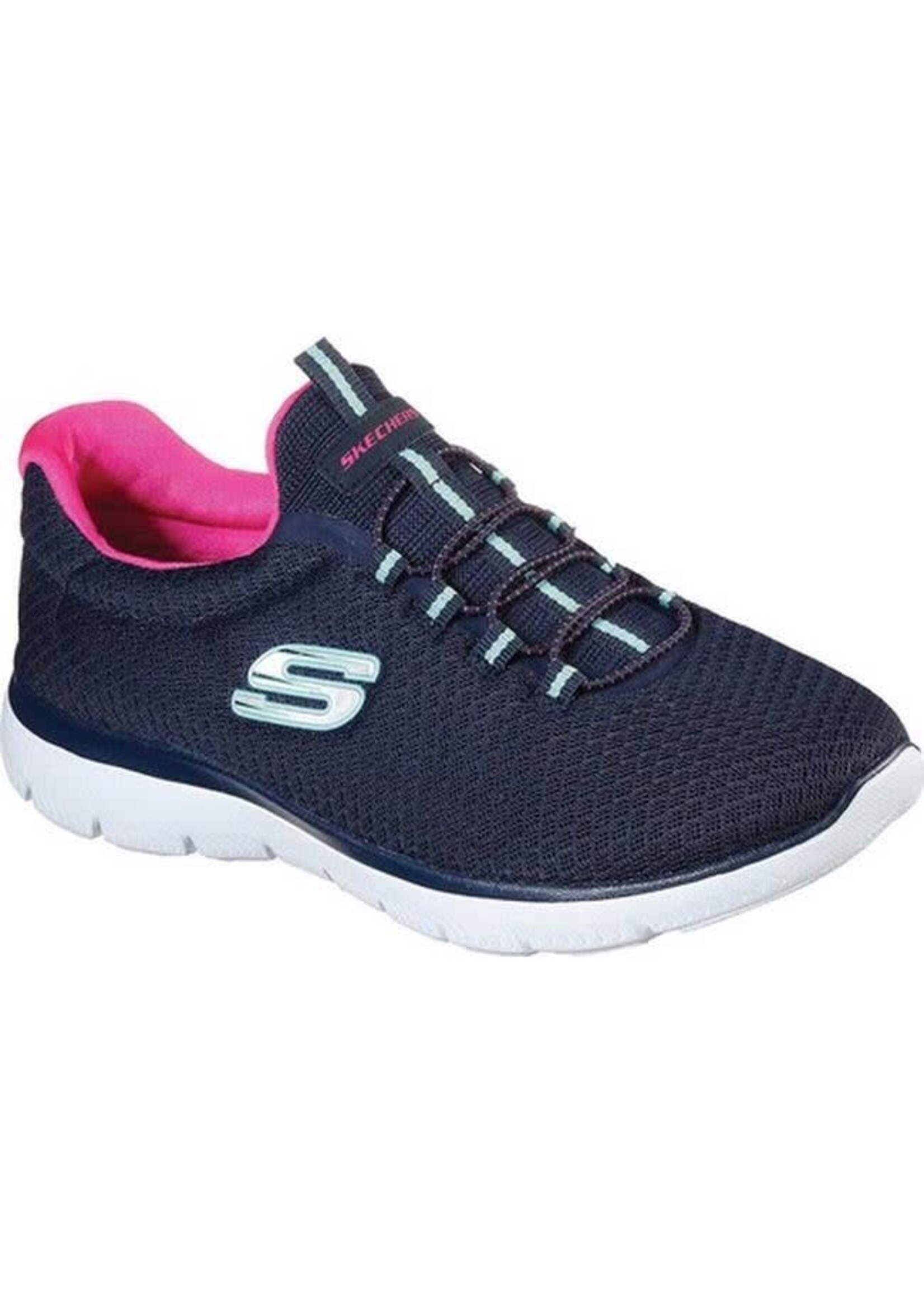 Skechers Summits - Navy/HotPink