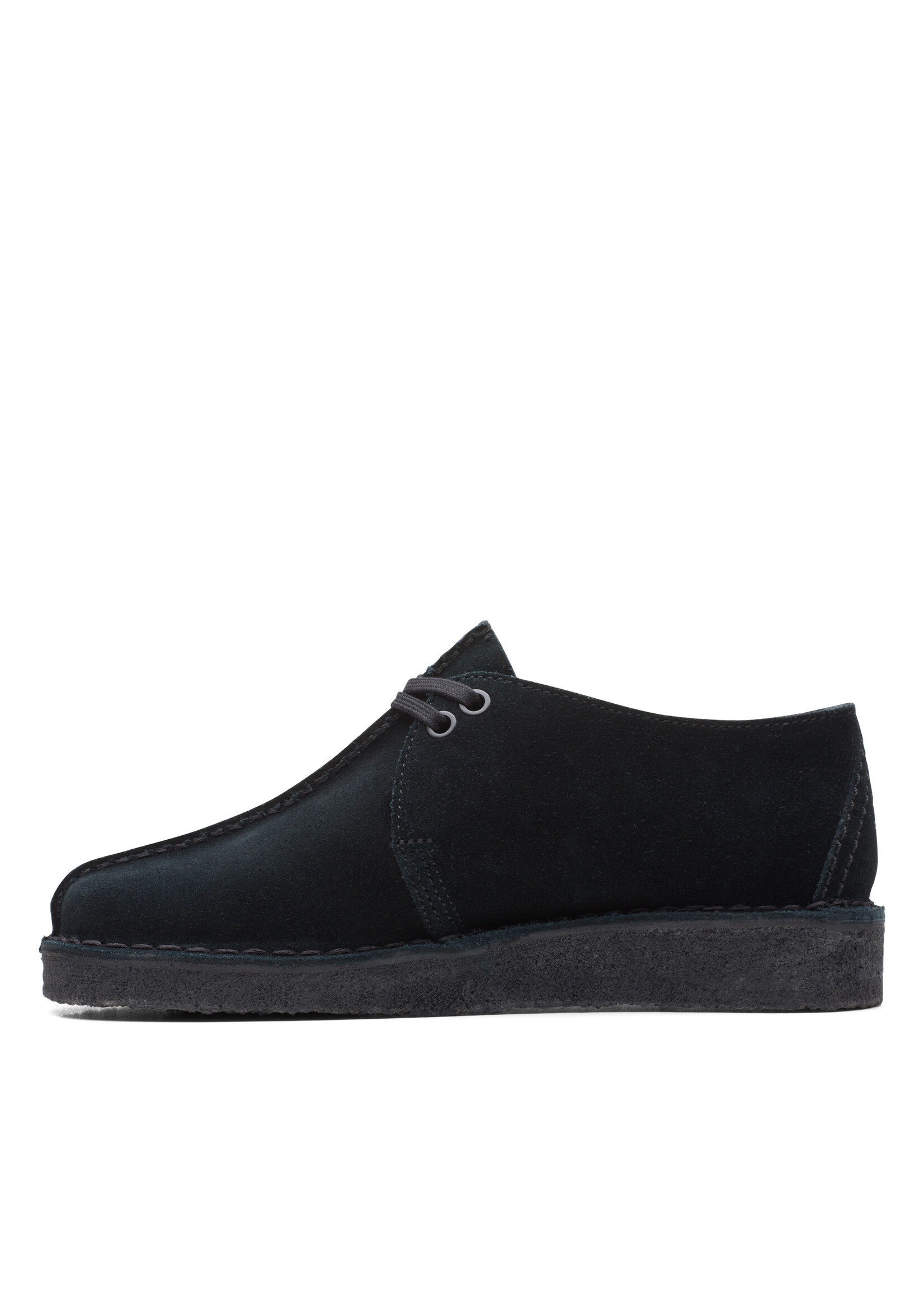 Clarks Women's Desert Trek Black Suede 26165566