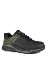 STC FOOTWEAR Mens Safety Trainer, Black/Green –  Athletic Metal Free Lightweight Work Shoes S29029 -19