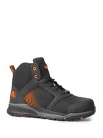 STC FOOTWEAR Mens Safety Boot Trainer6, Black & Orange –  6'' Athletic Work Boots S29070 -11