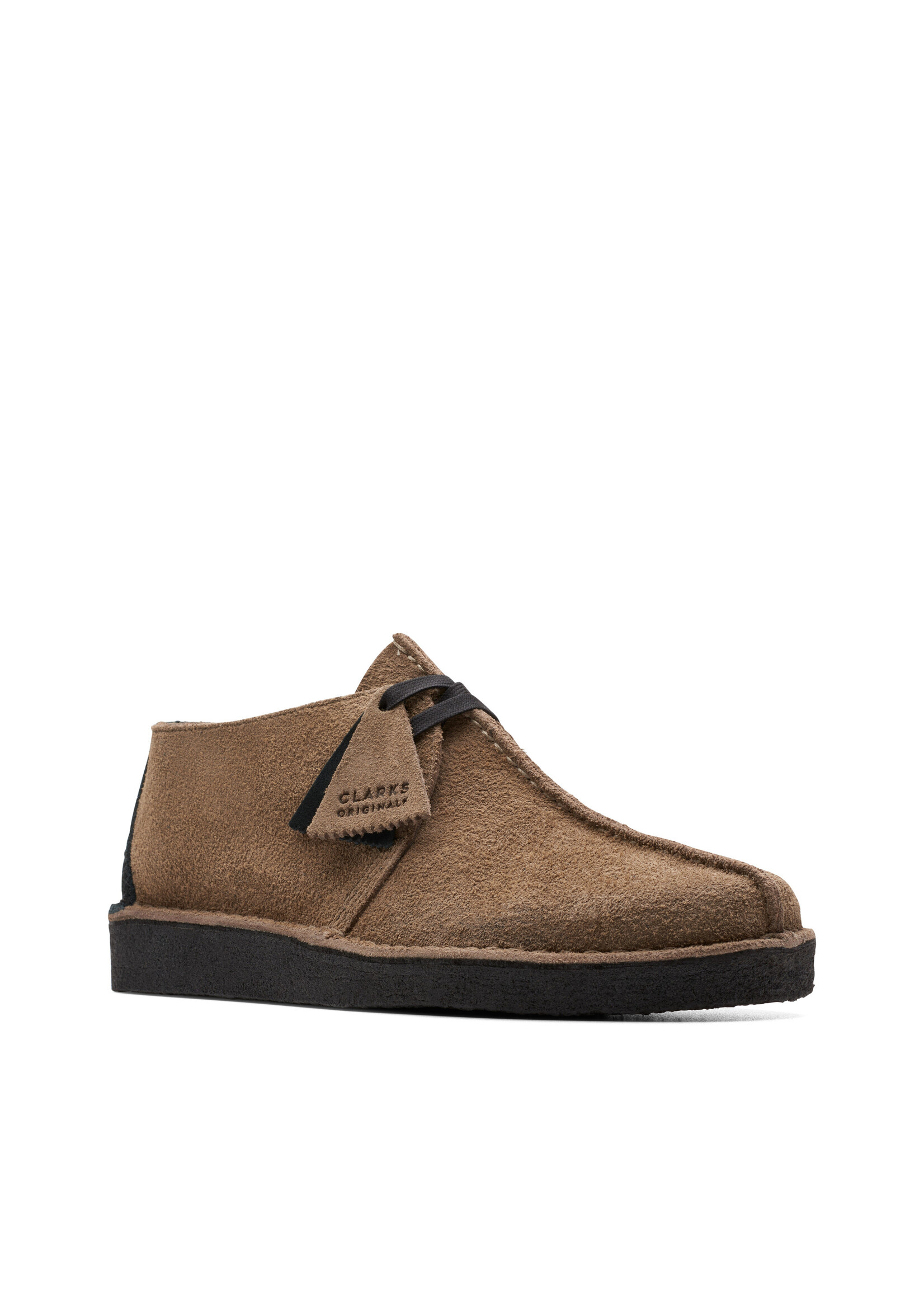 Clarks Mens Desert Trek Dark Grey | 26173652