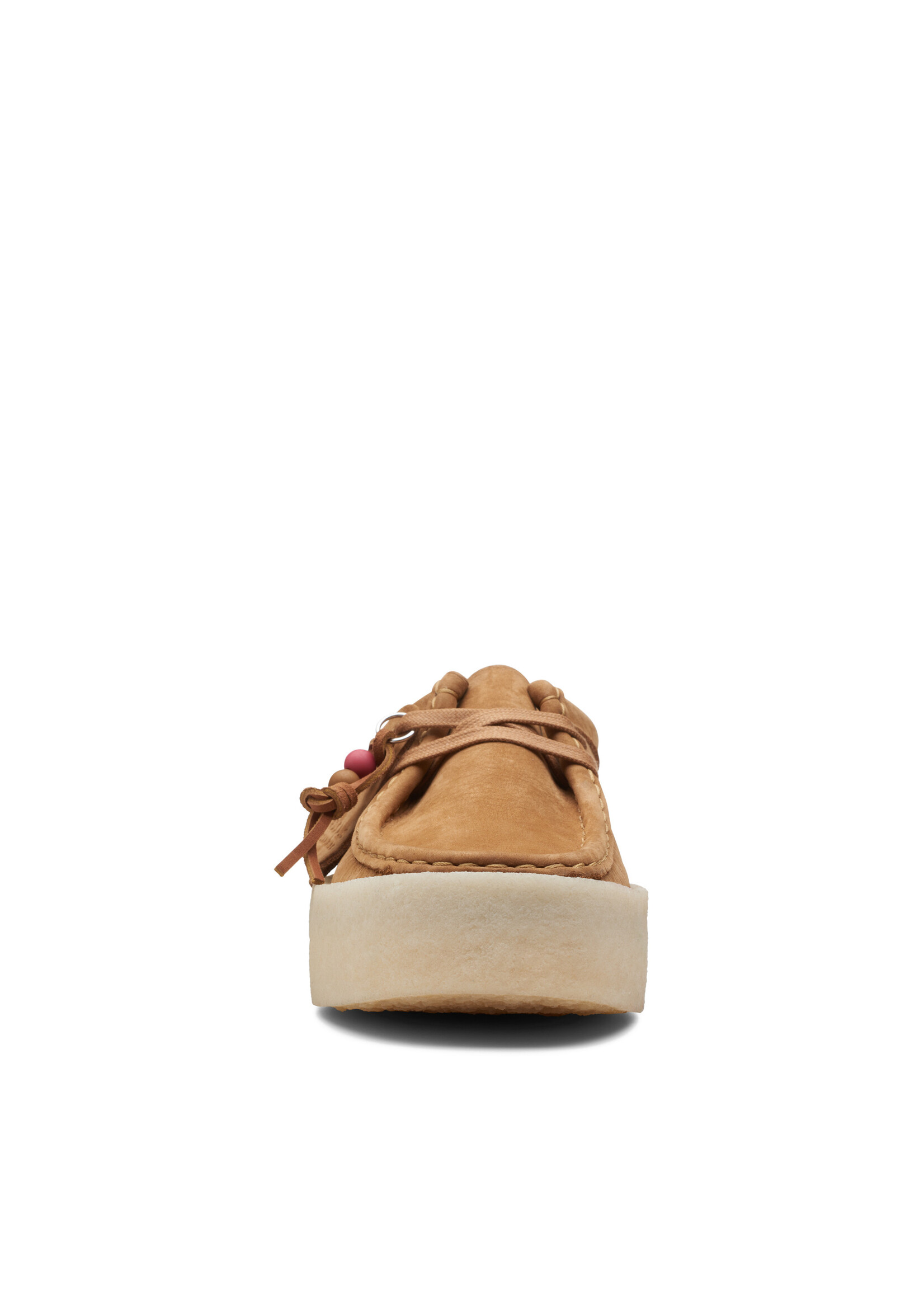 Clarks Womens Wallabee Cup Tan Nunuck 26168640