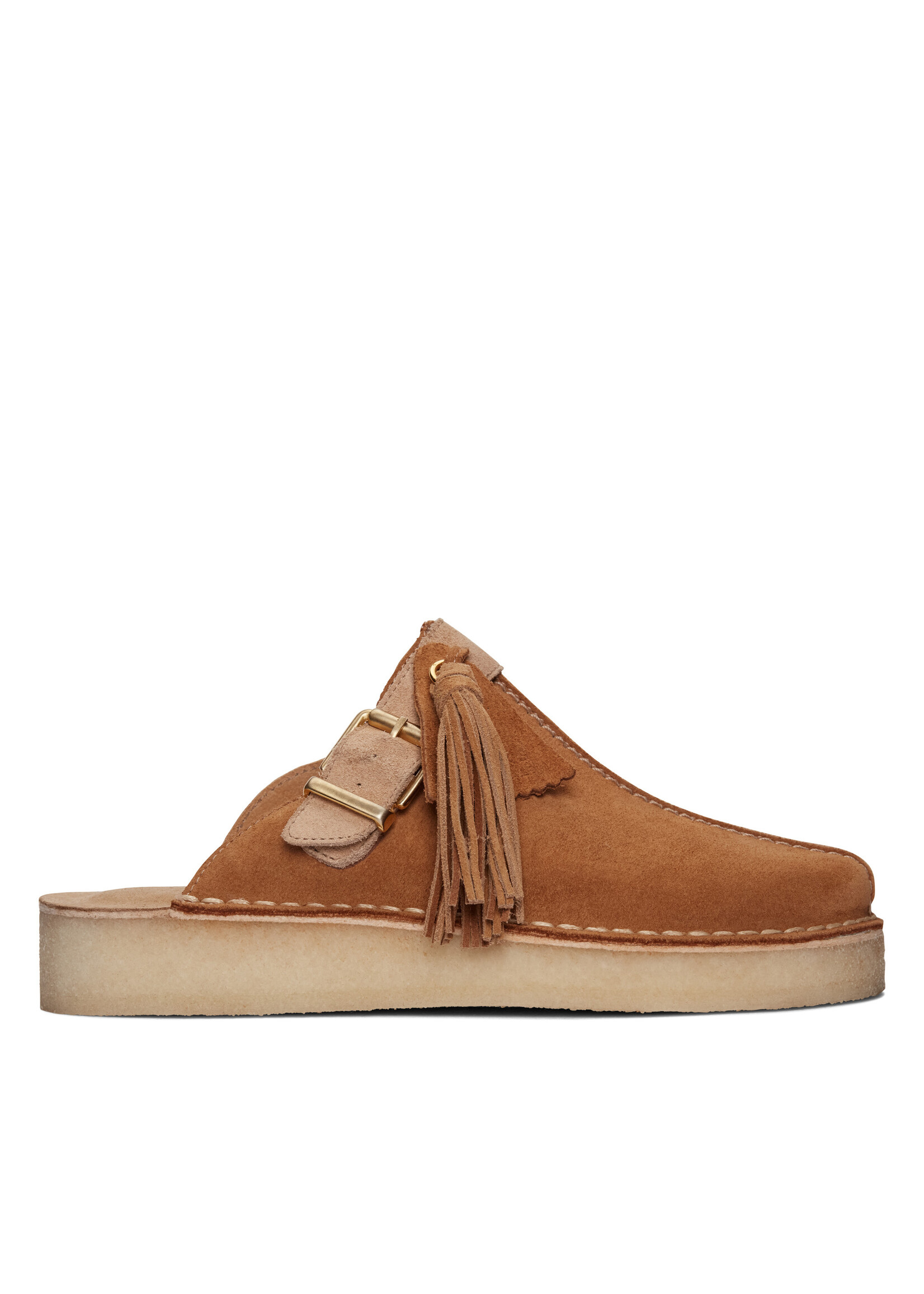 Clarks Womens Trek Mule Light Tan Combi Brown | 26169975