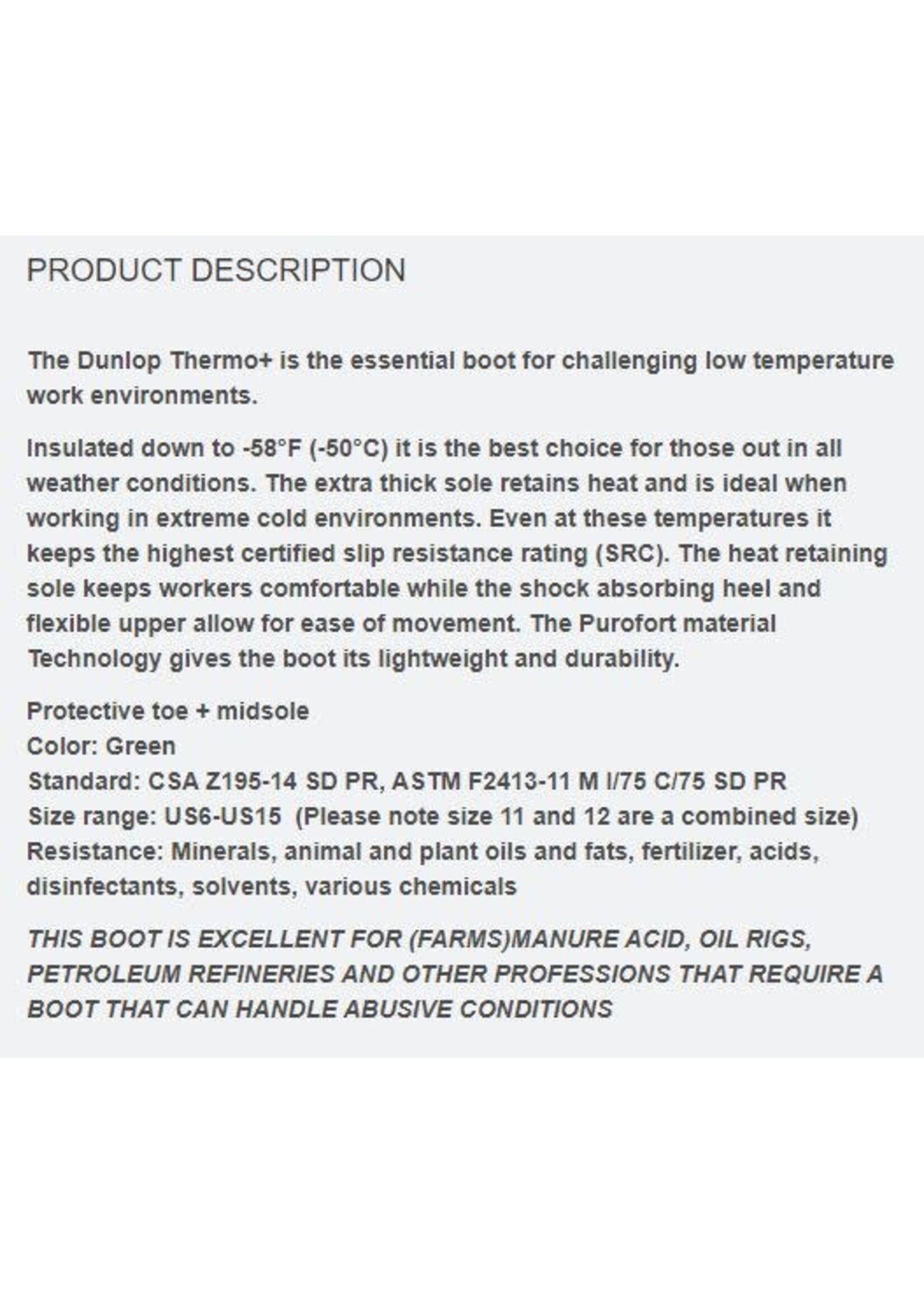 dunlop Men's Steel Toe Steel plate Purofort Explorer Safety Boots with Vibram Sole - Green/Brown
