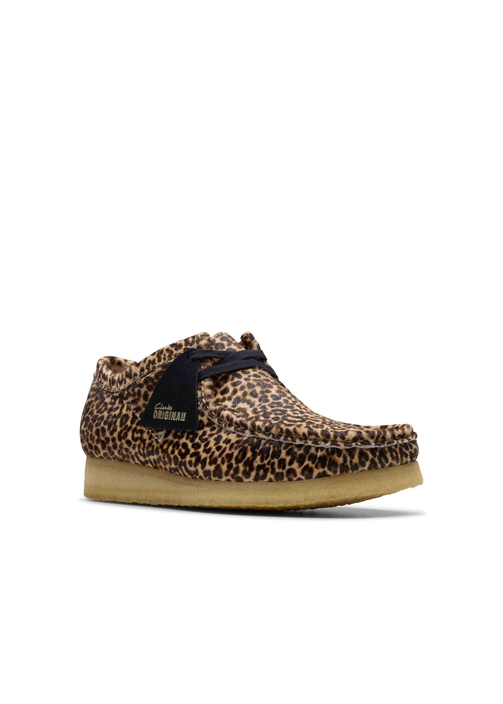 Clarks Mens Originals Wallabee Leopard Print 26179166