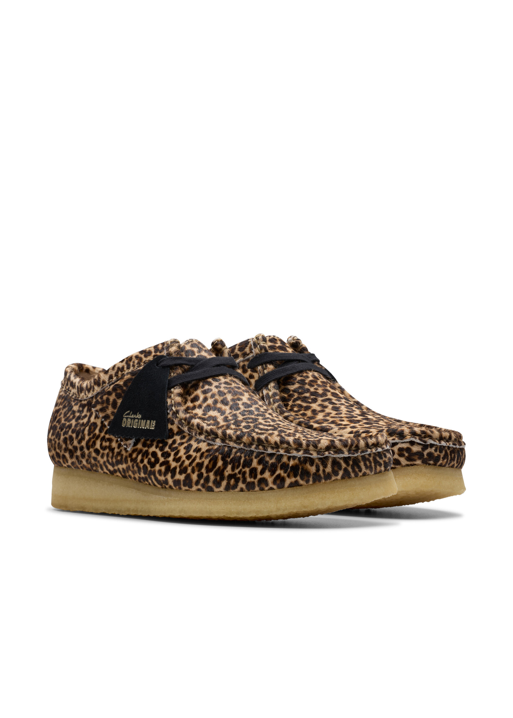 Clarks Mens Originals Wallabee Leopard Print 26179166