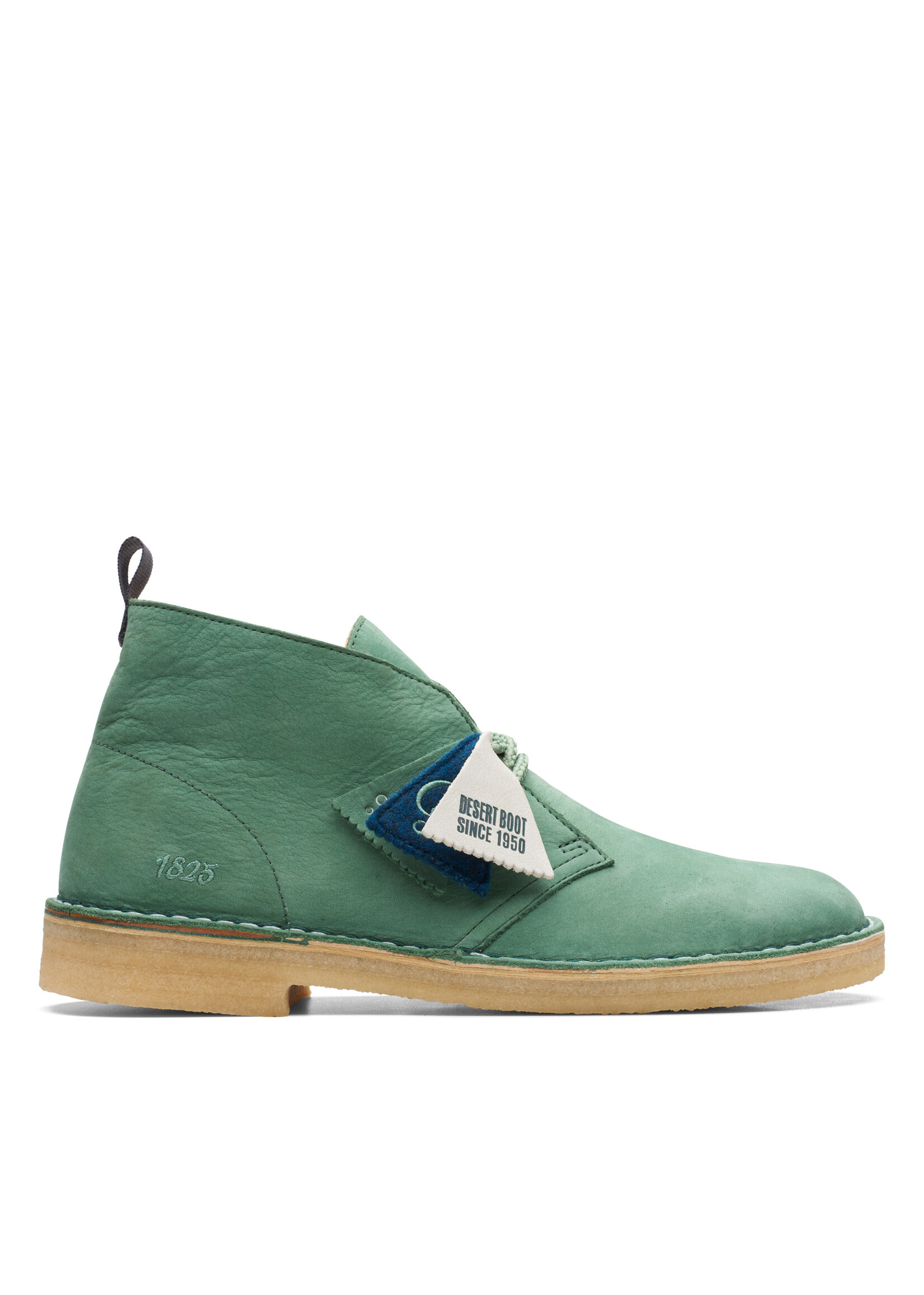 Clarks Mens Originals Icon  Desert Boot VCY Green Nubuck 26168535