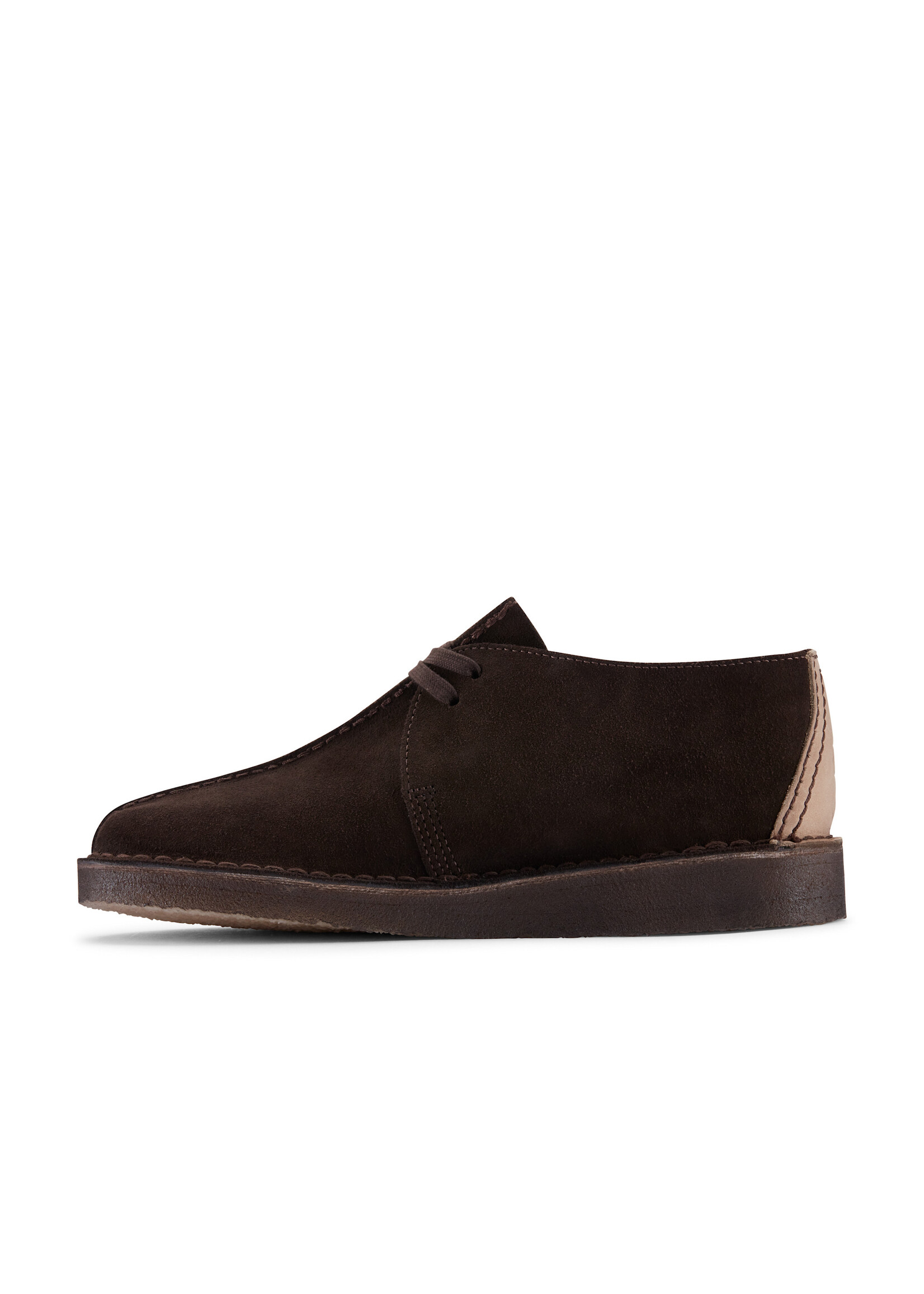 Clarks Mens Desert Trek Originals Dark Brown Suede 26178477