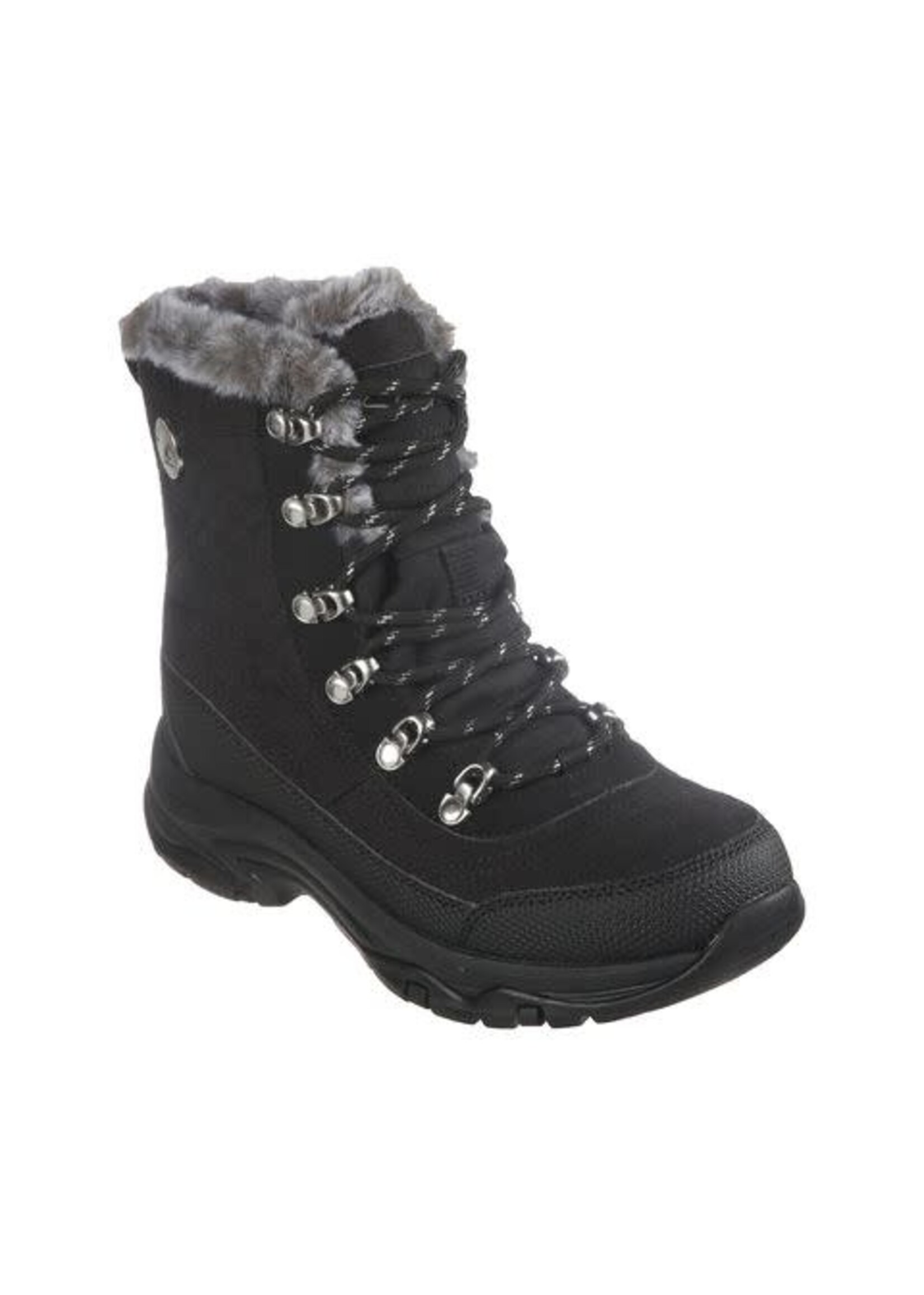 Skechers Womens Trego  Cold Blues Winter Boot 167283 Black