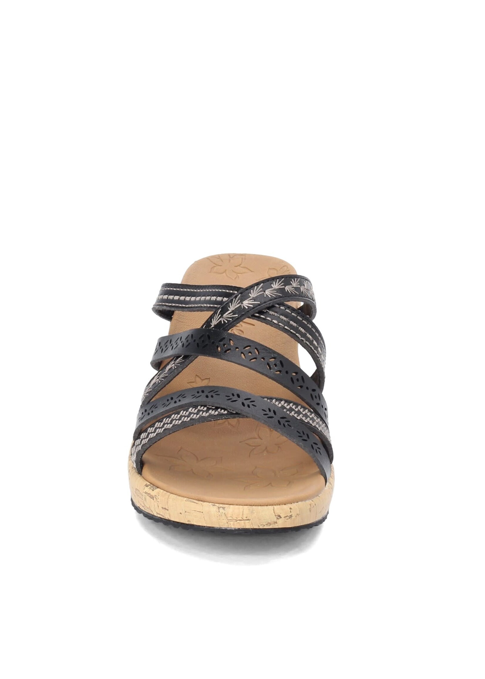 Skechers Womens  Wedge Beverlee Tiger Posse 31714/BLK Black