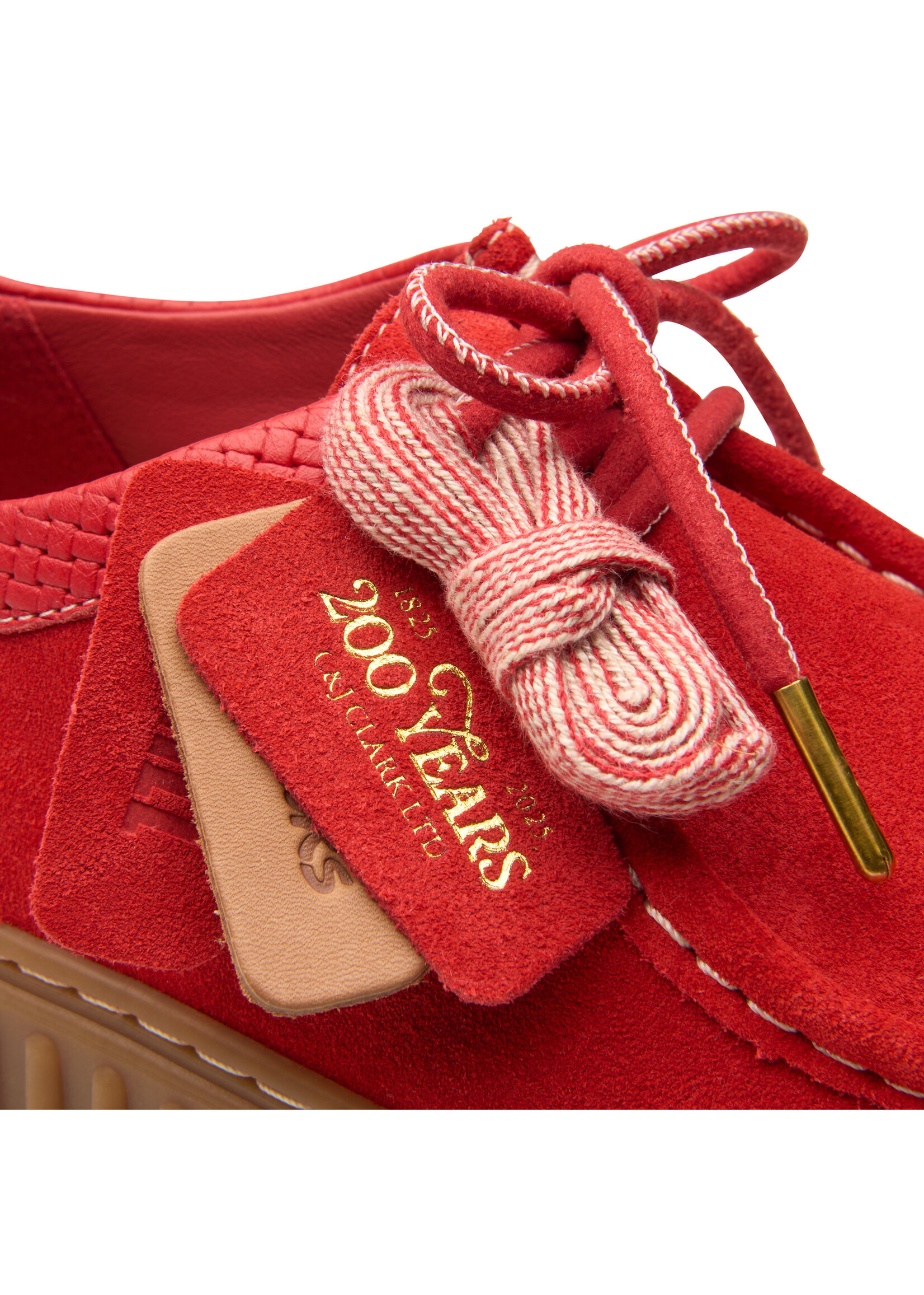 Clarks Men's Torhill Lo  Red Suede 26180908