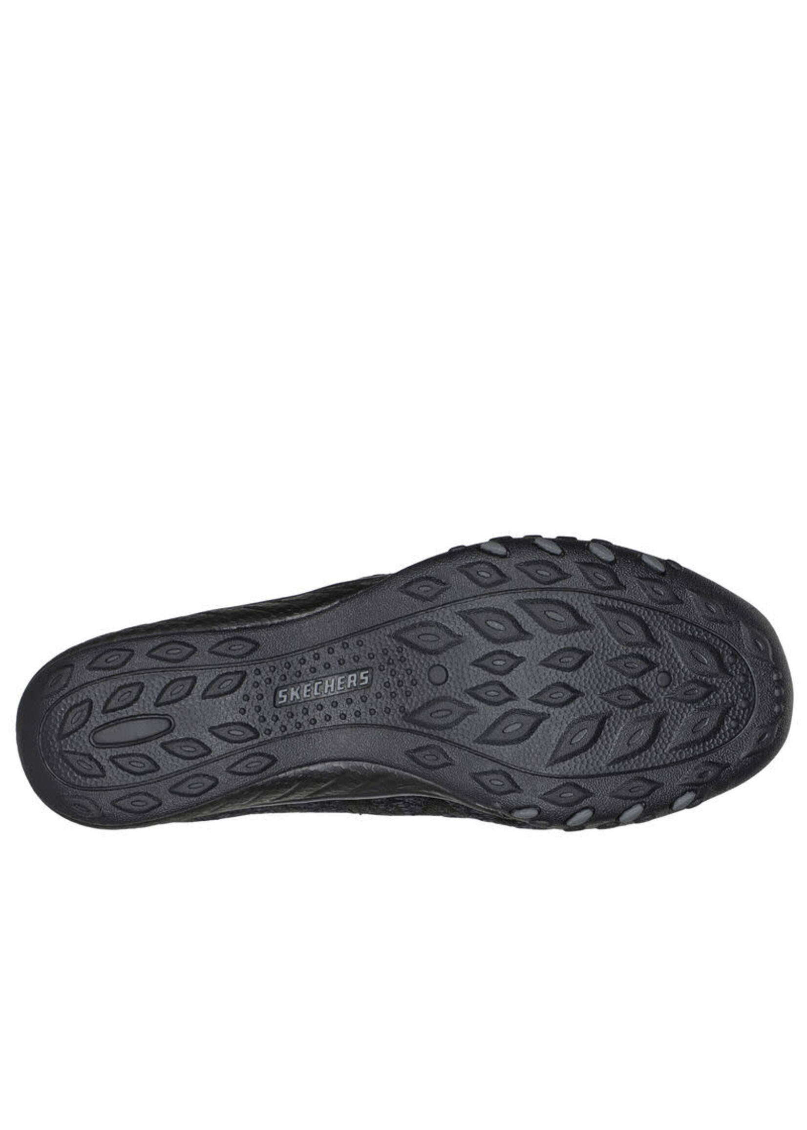 Skechers Women's Breathe Easy Infi-Knity Fashion Sneaker Black Wide Fit 100301W/BLK