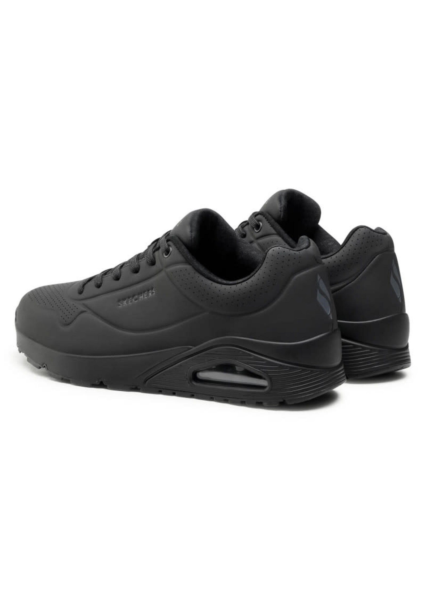 Skechers Men's Uno Stand on Air  Oxford Black BBK