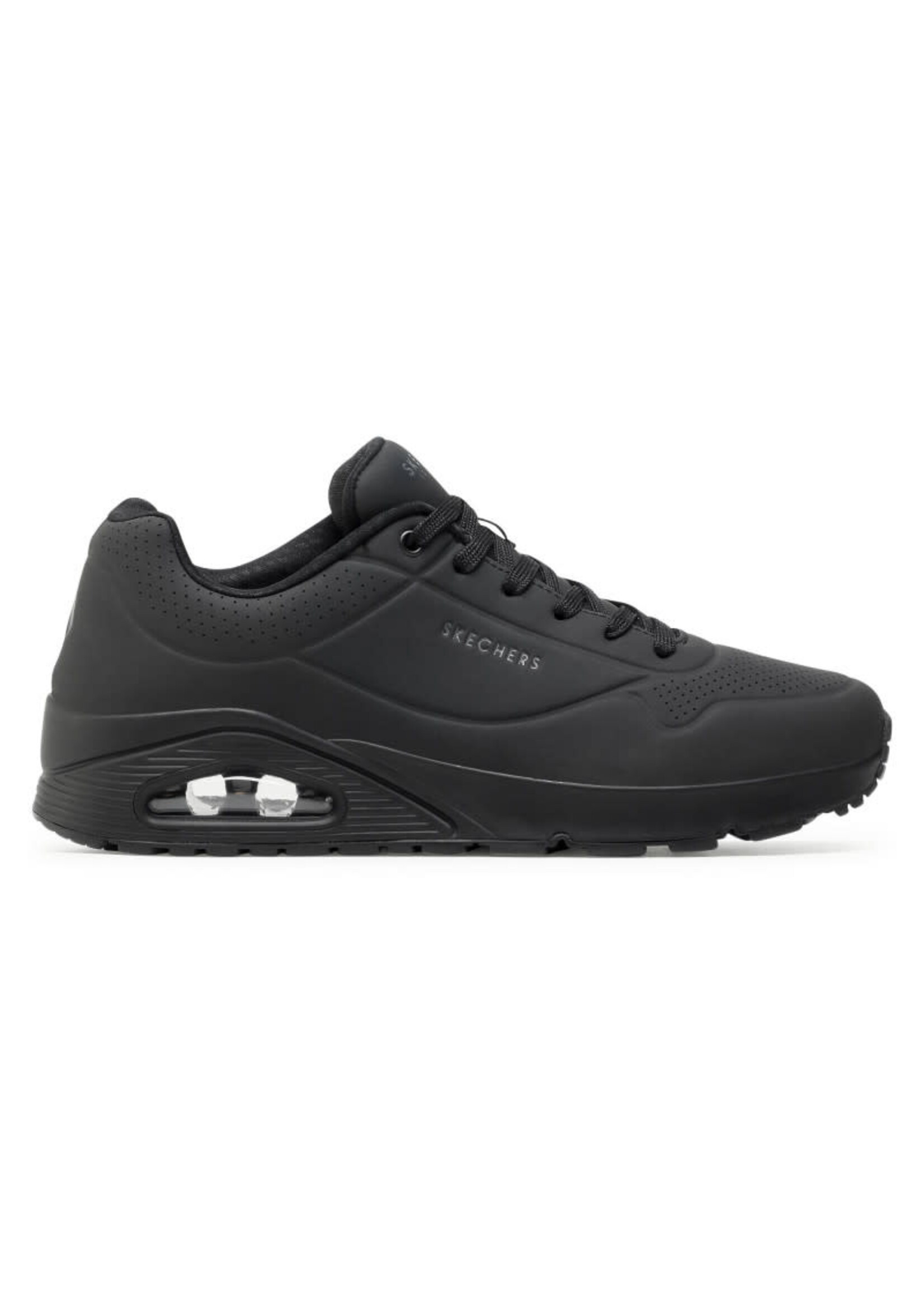 Skechers Men's Uno Stand on Air  Oxford Black BBK